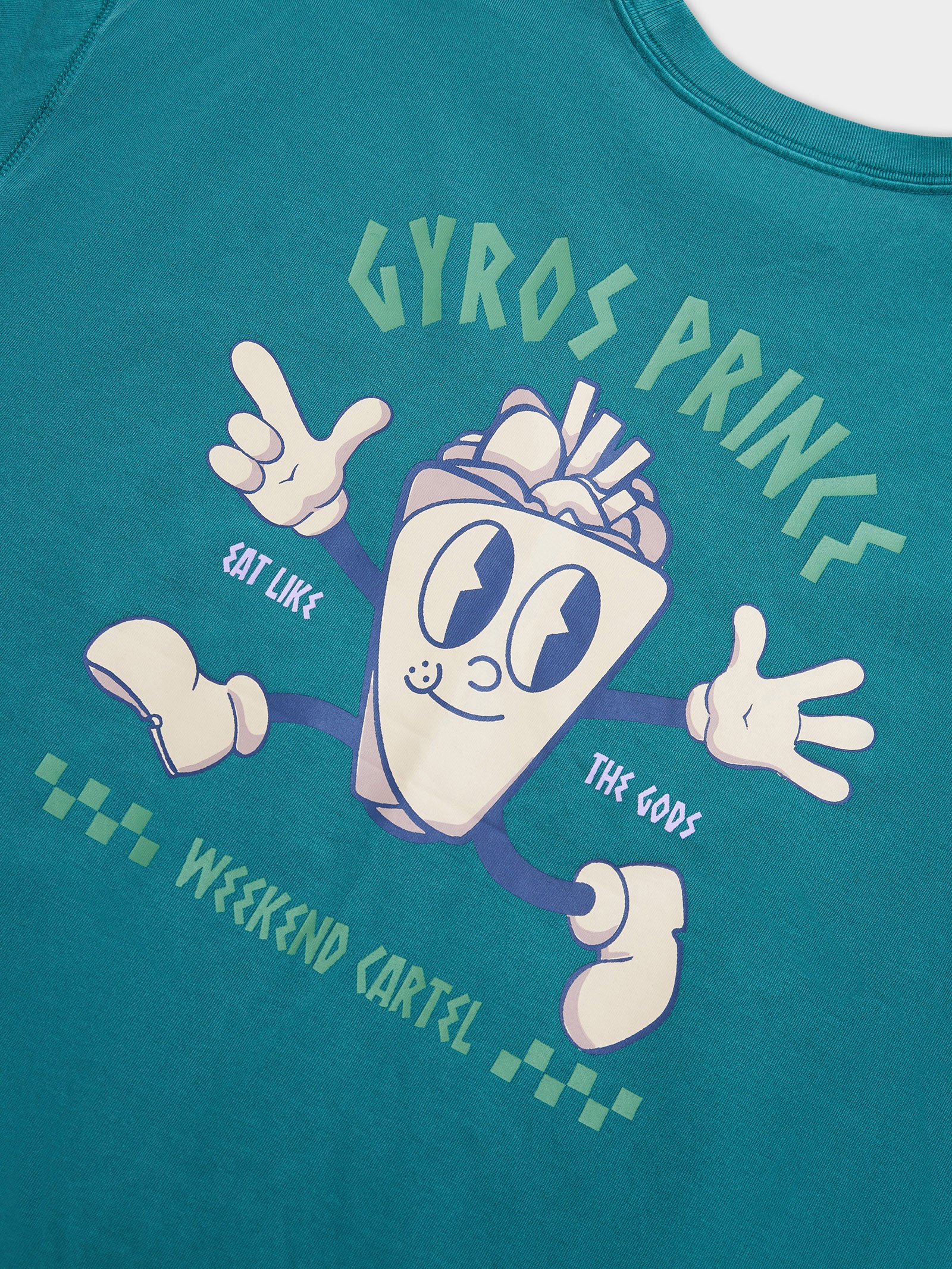 Gyros Ss Tee - Pigment Green - Image 7
