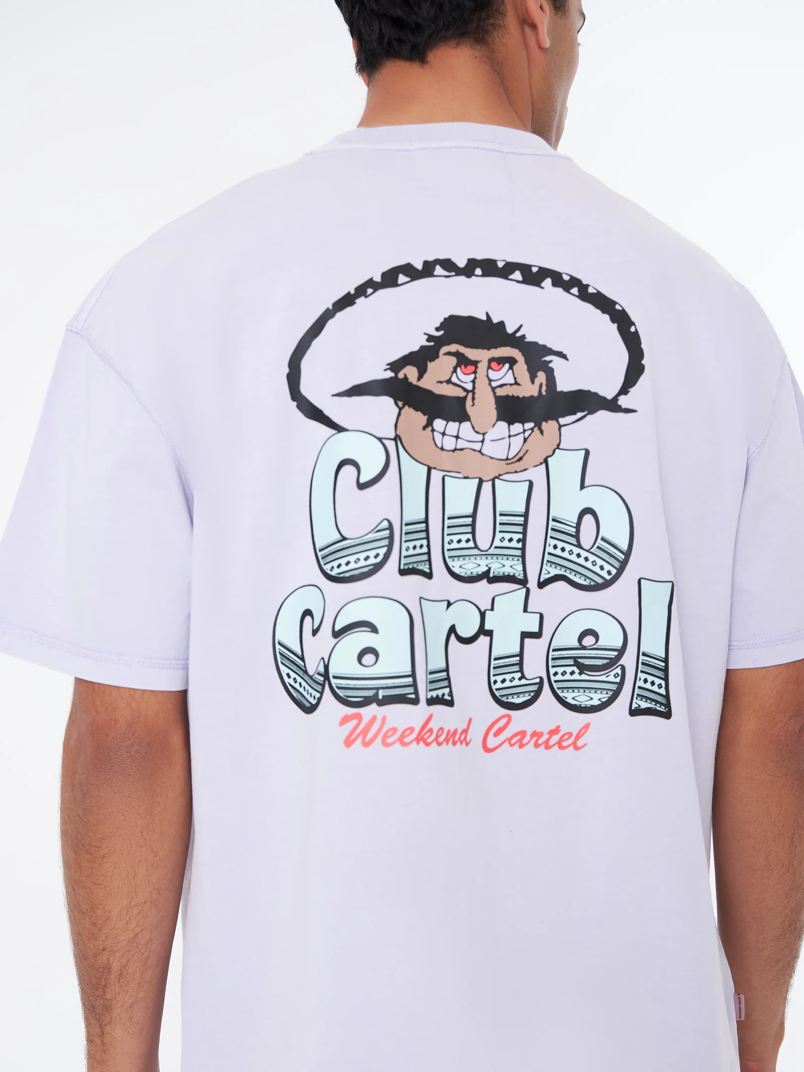 Moustache Tee - Thistle - Image 3