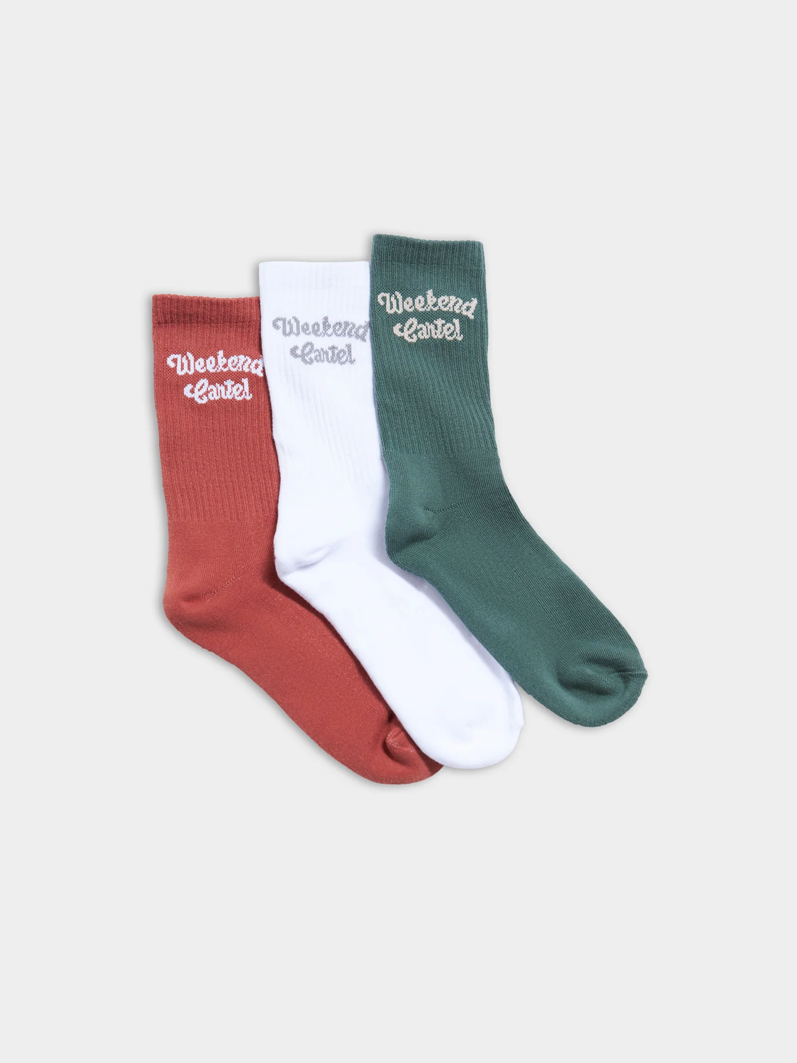Script Logo Sock 3Pack - Image 2