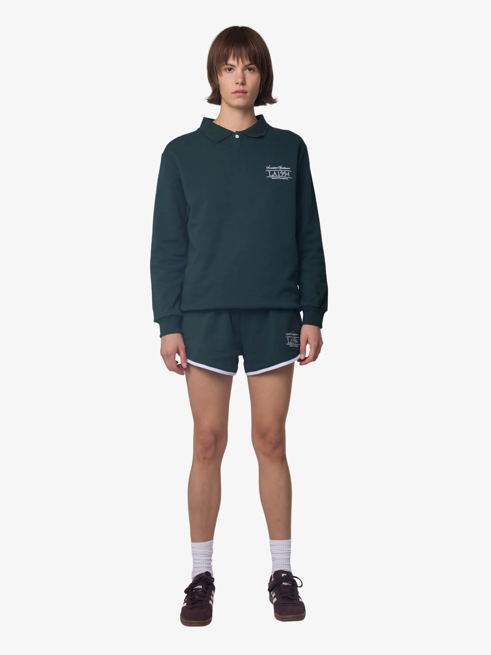 American Sportswear Long Sleeve Polo - Image 4