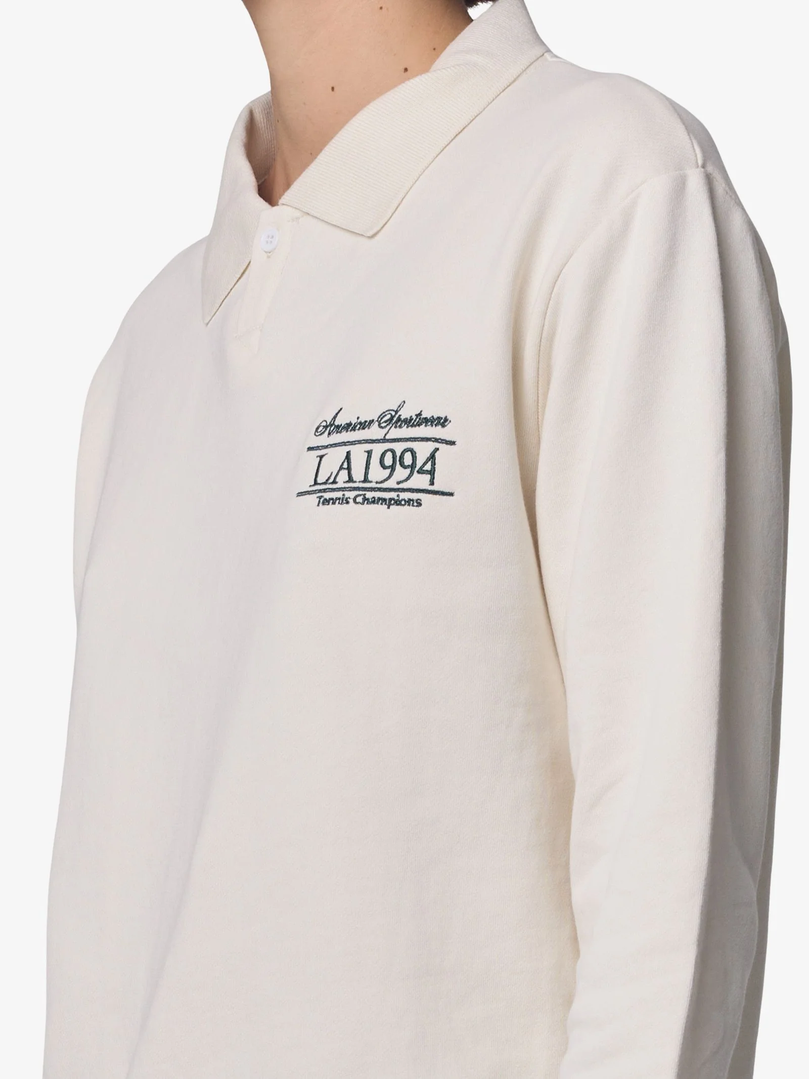 American Sportswear Long Sleeve Polo - Image 3