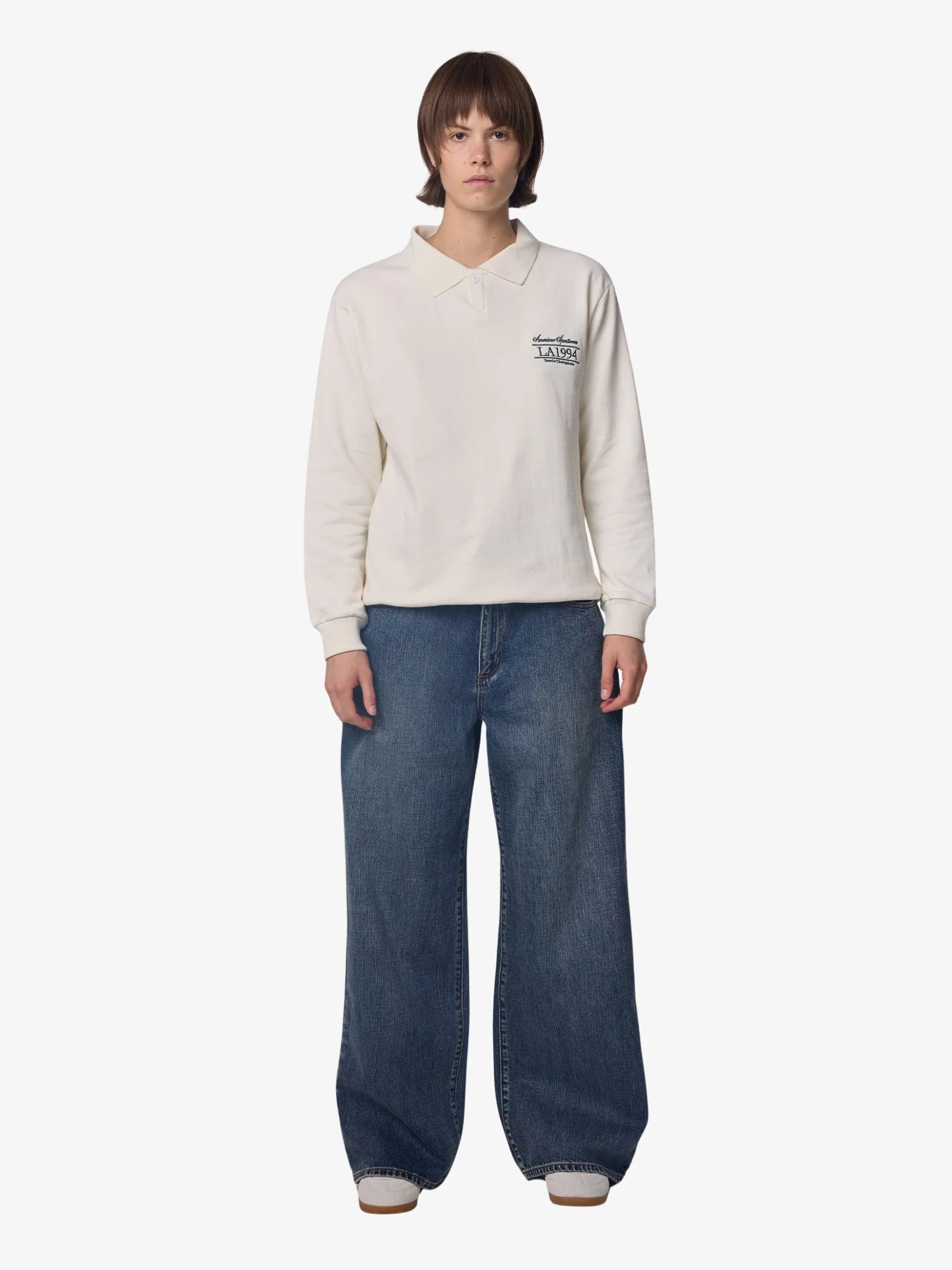 American Sportswear Long Sleeve Polo - Image 4