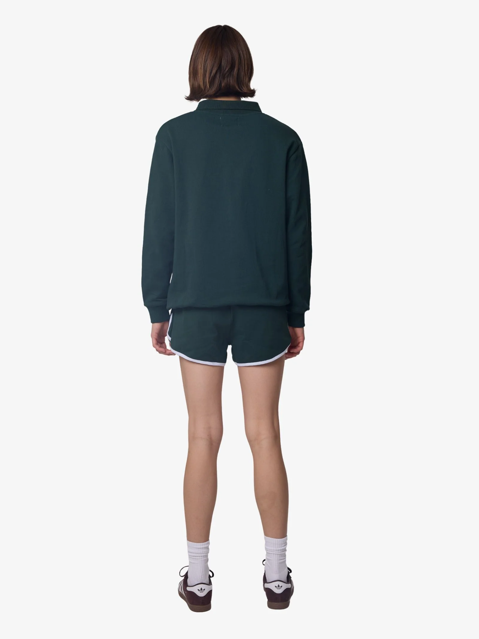 American Sportswear Scalloped Sweat Shorts - Image 2