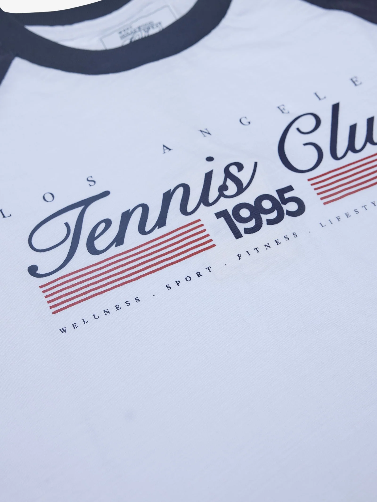 Los Angeles Tennis Raglan Tee - Image 3