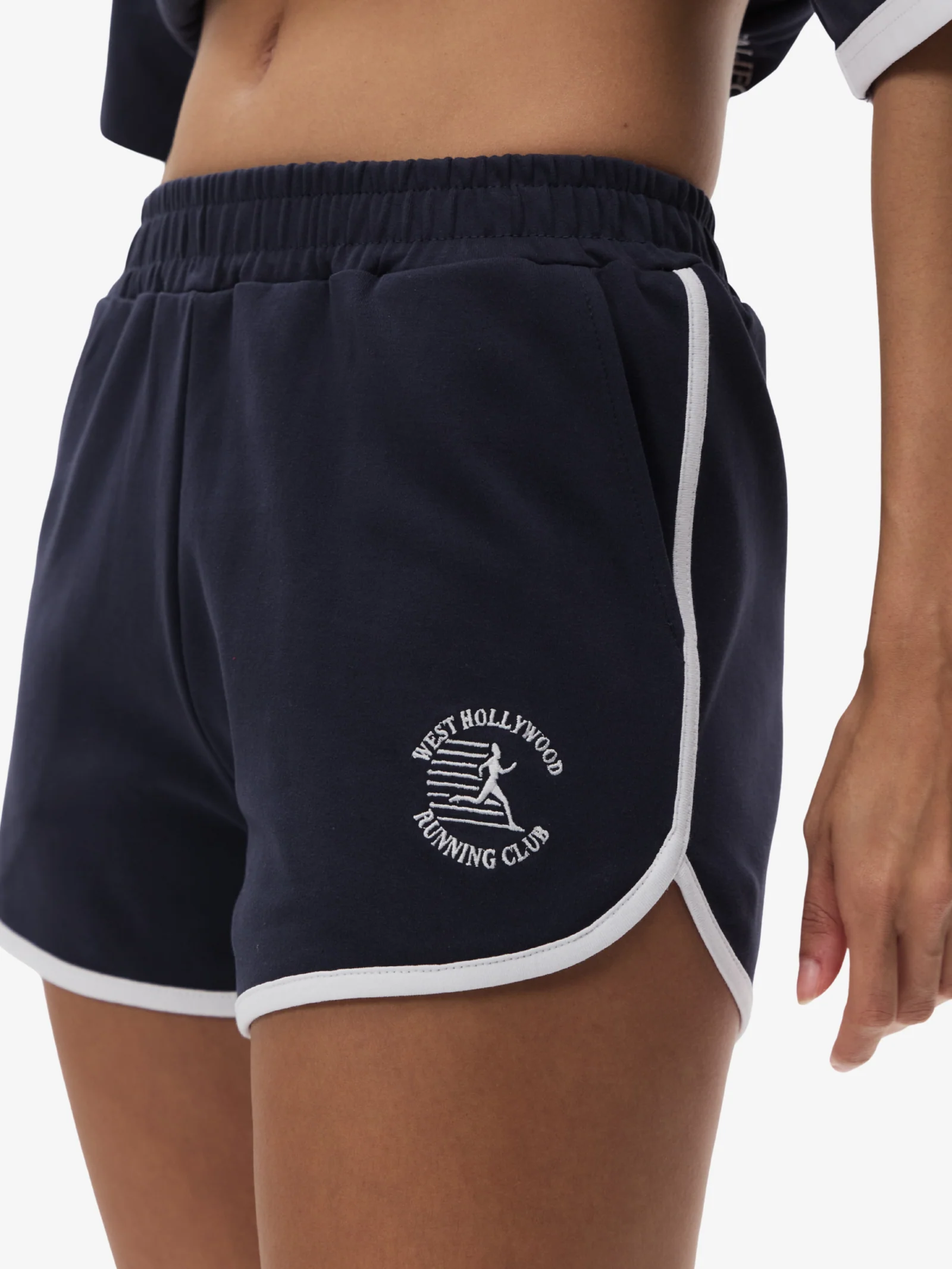 Running Scalloped Sweatshort - Image 3