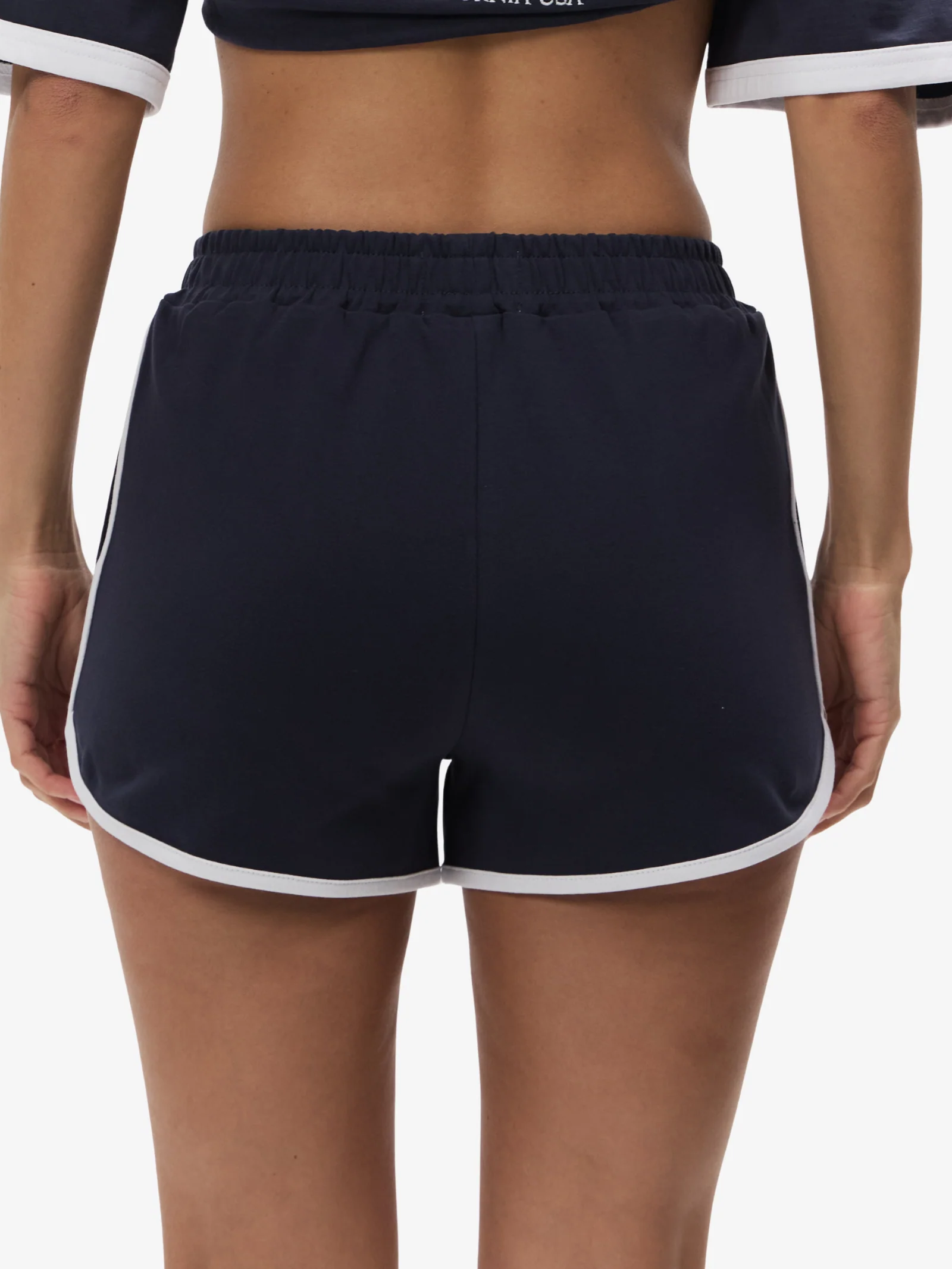 Running Scalloped Sweatshort - Image 4
