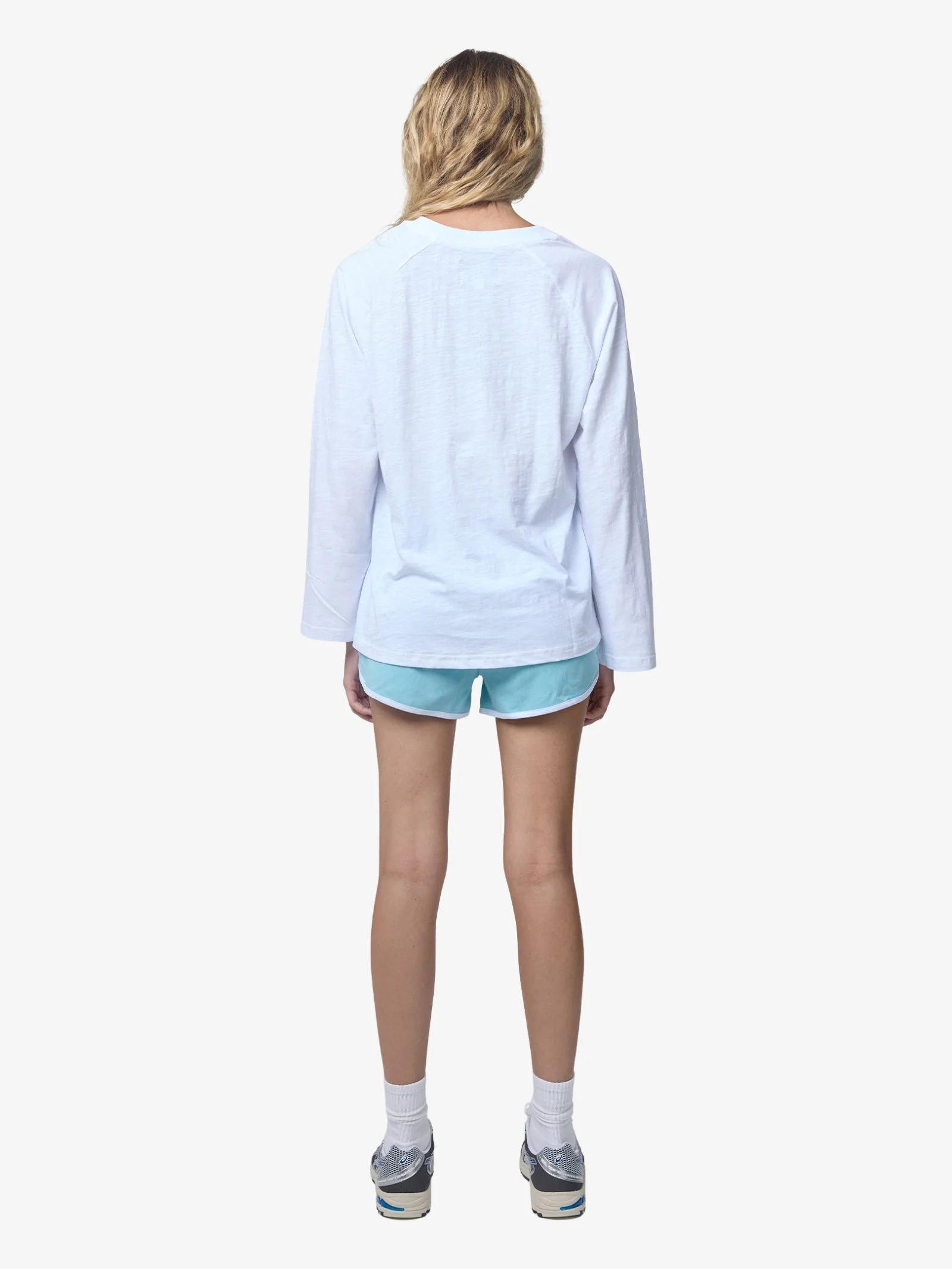 Sport Scalloped Sweatshorts - Image 2