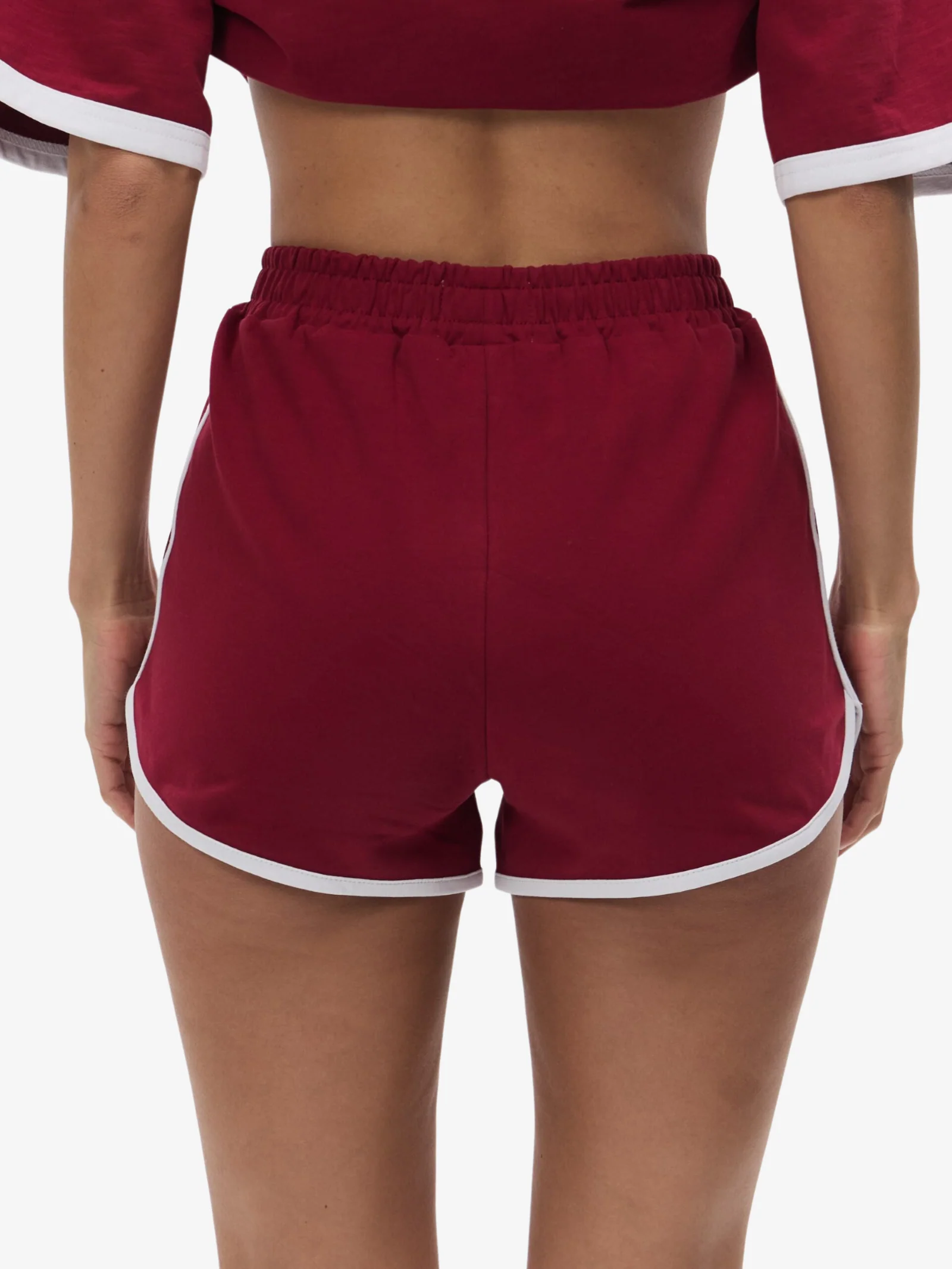Logo Scalloped Sweatshort - Image 6