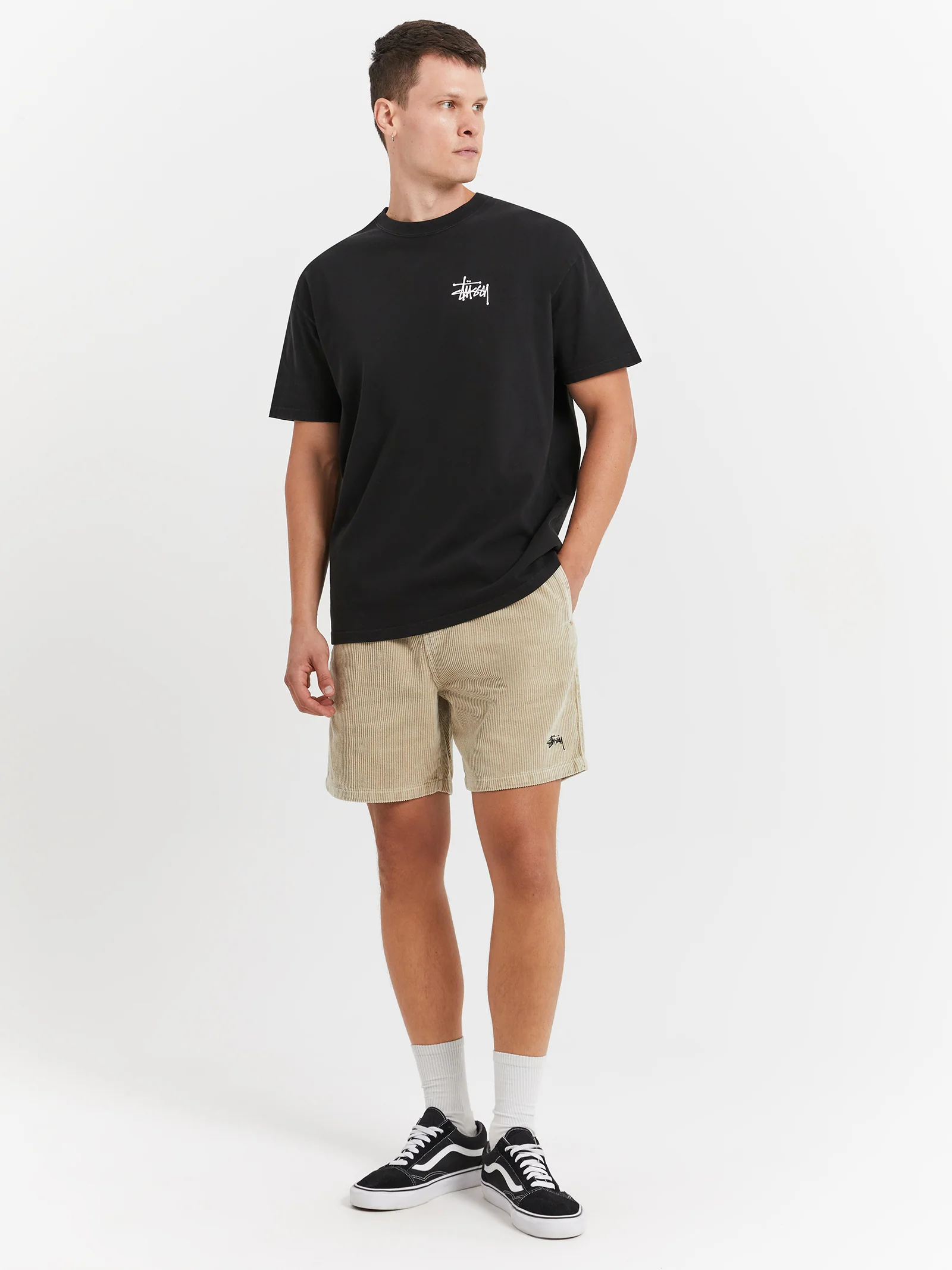 Wide Wale Cord Beachshorts - Image 2