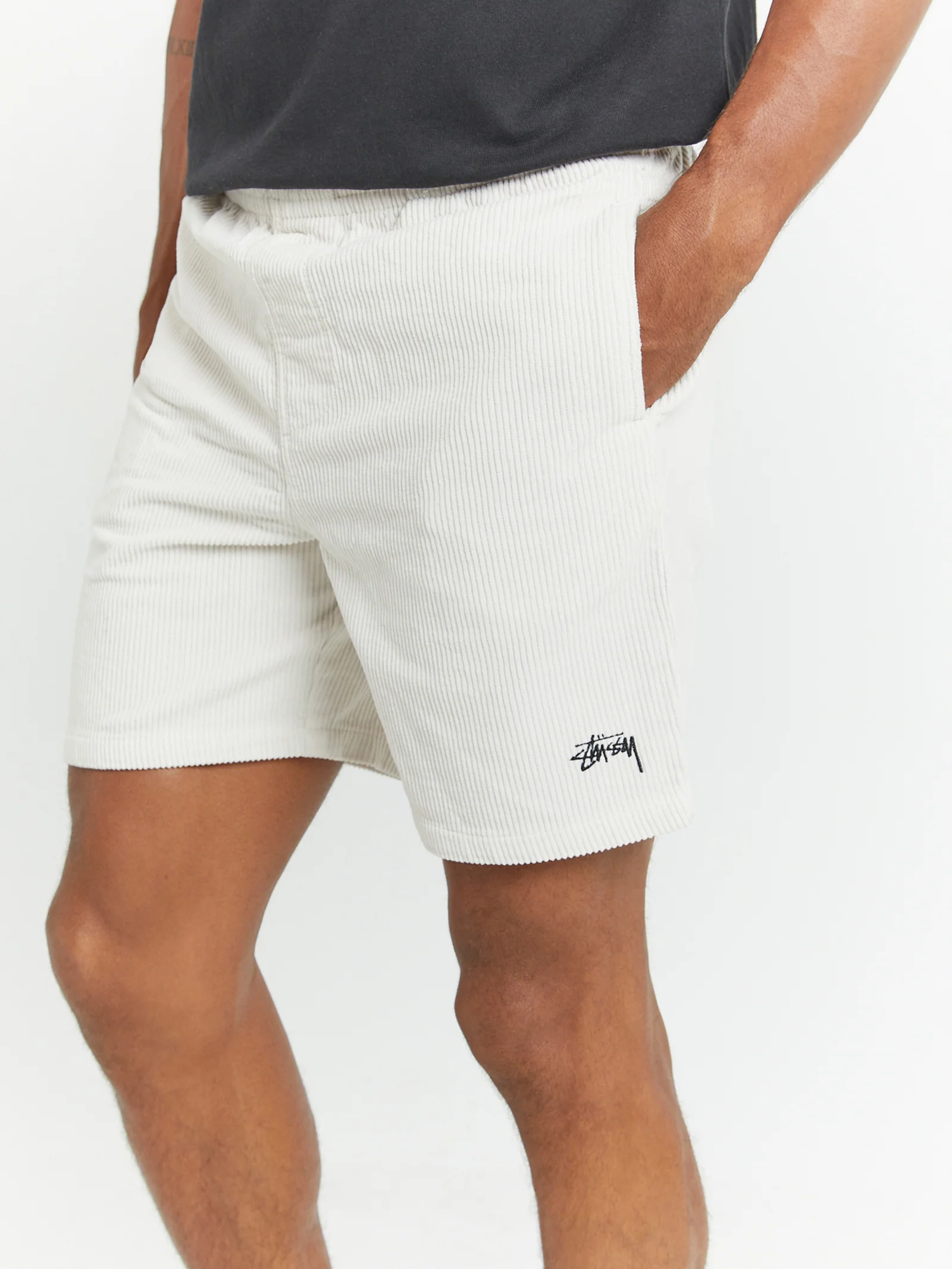 Wide Wale Cord Beachshorts - Image 3