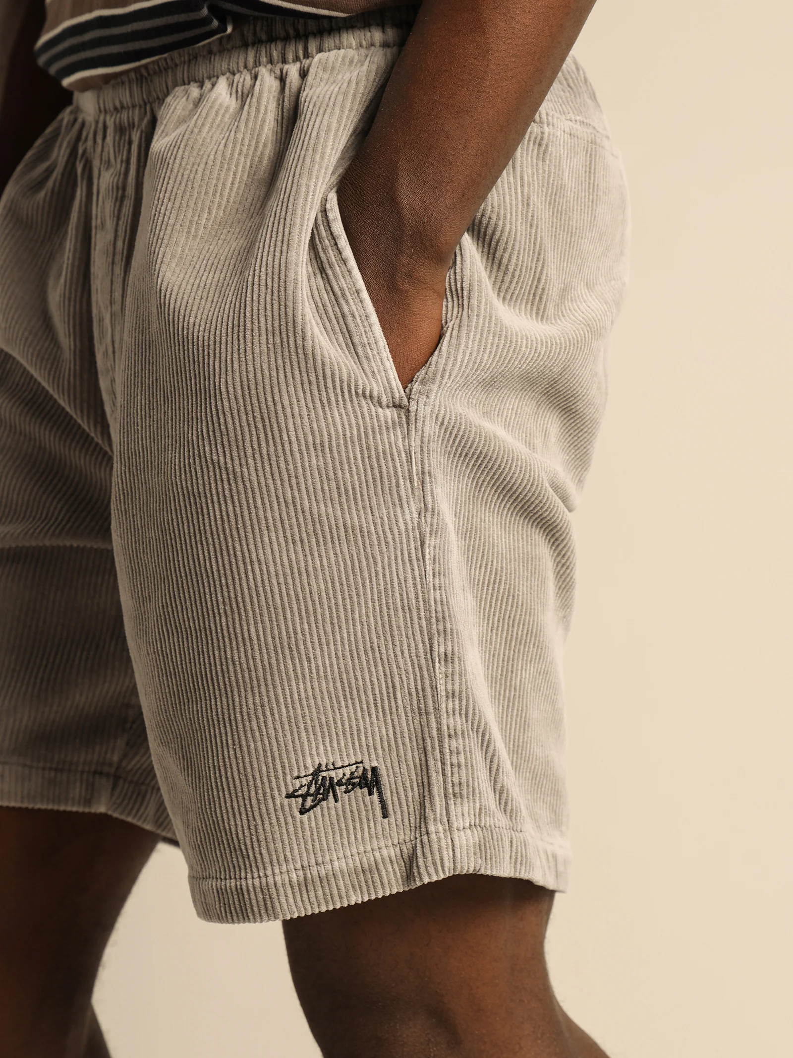 Wide Wale Cord Shorts - Image 4