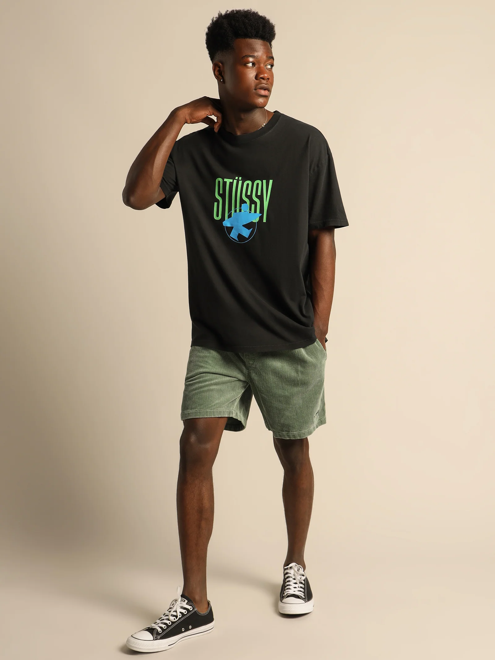 Wide Wale Cord Shorts - Image 4
