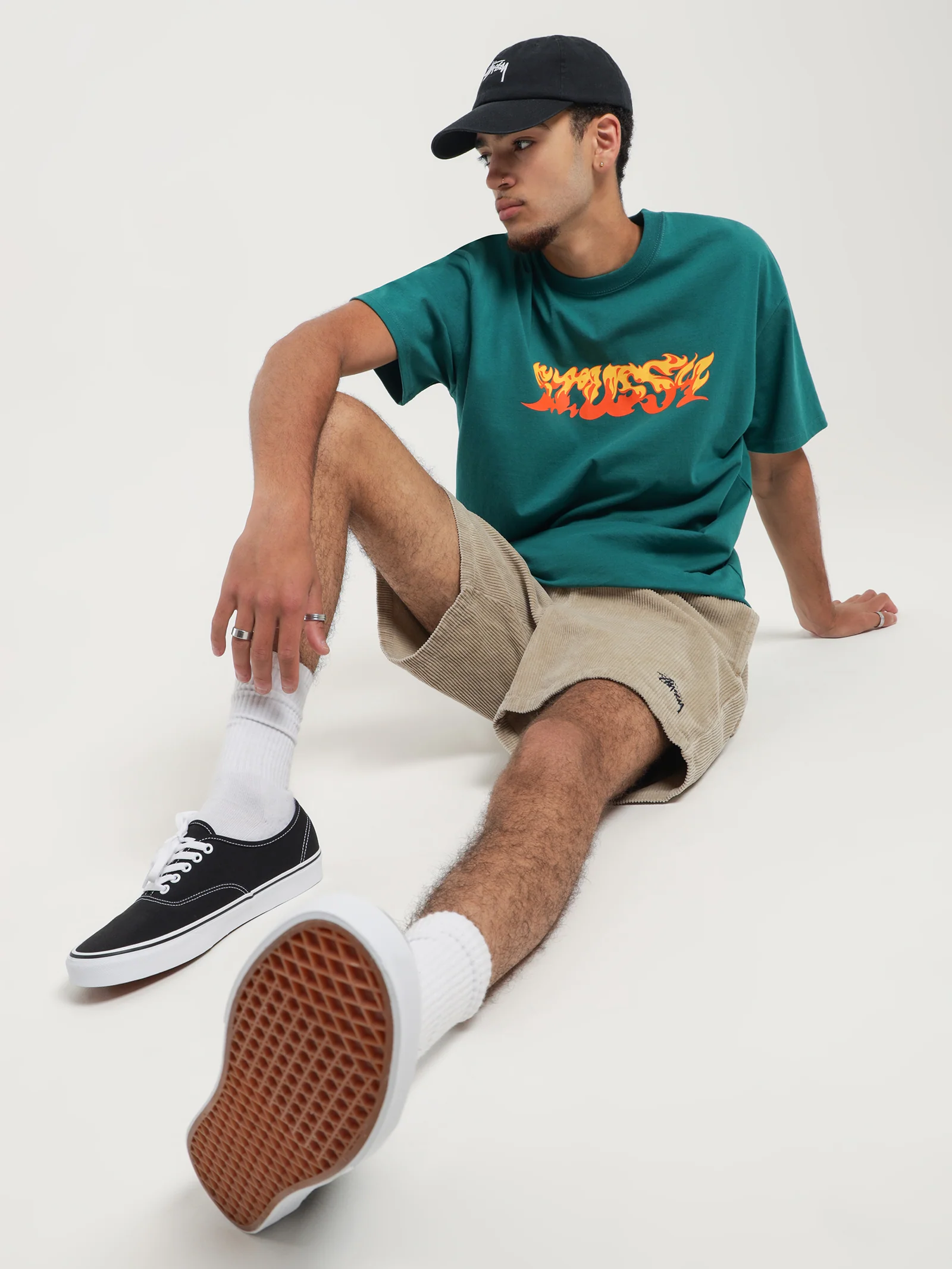 Wide Wale Cord Shorts - Image 2