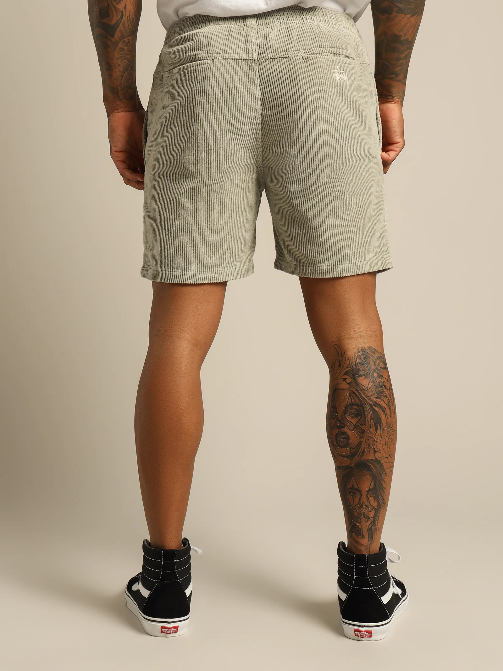 Wide Whale Corduroy Beach Shorts - Image 6
