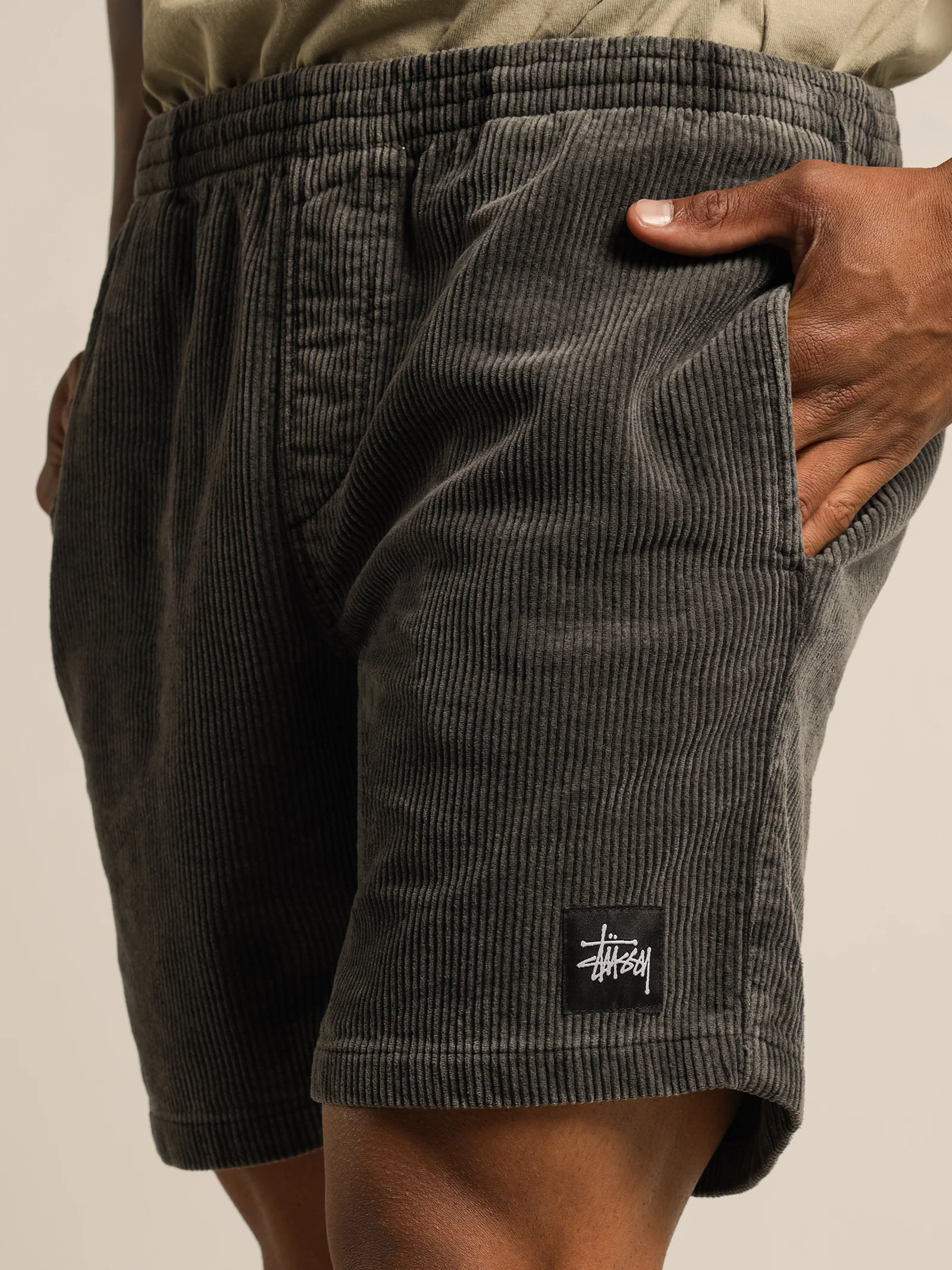 Wide Whale Corduroy Beachshorts - Image 2