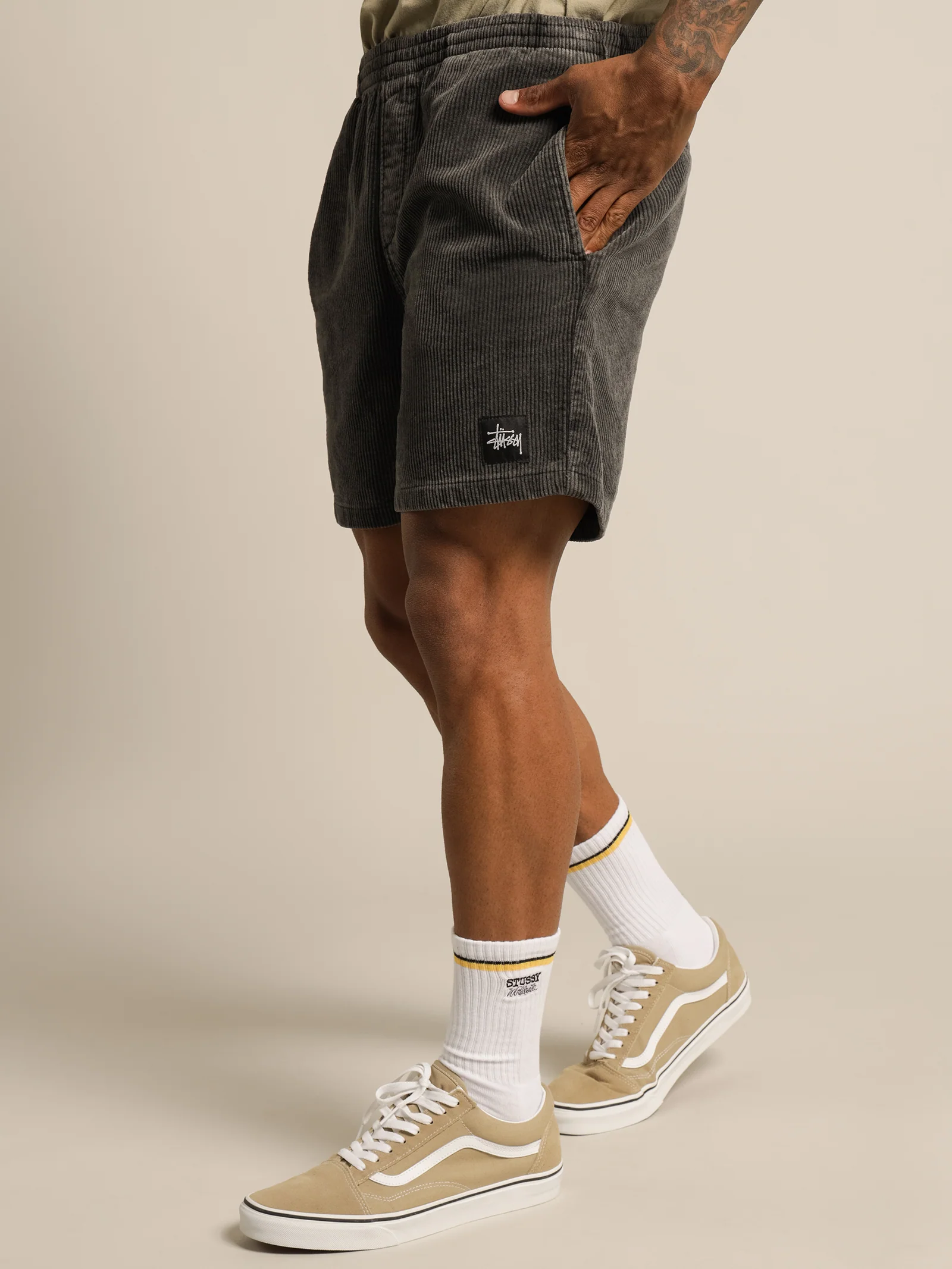 Wide Whale Corduroy Beachshorts - Image 4