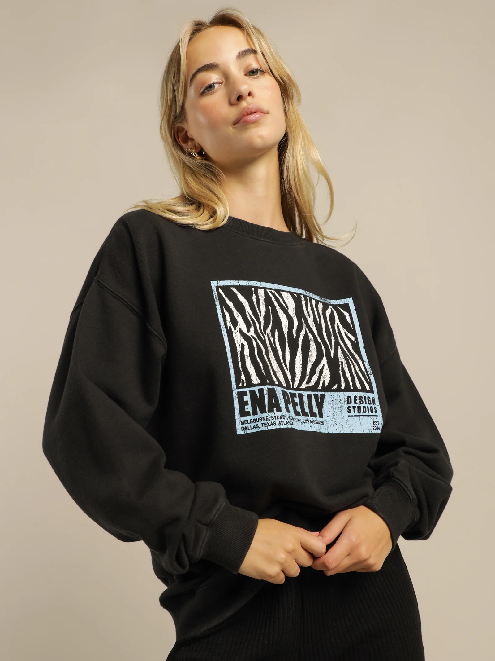 Wild Stripe Sweat - Image 2