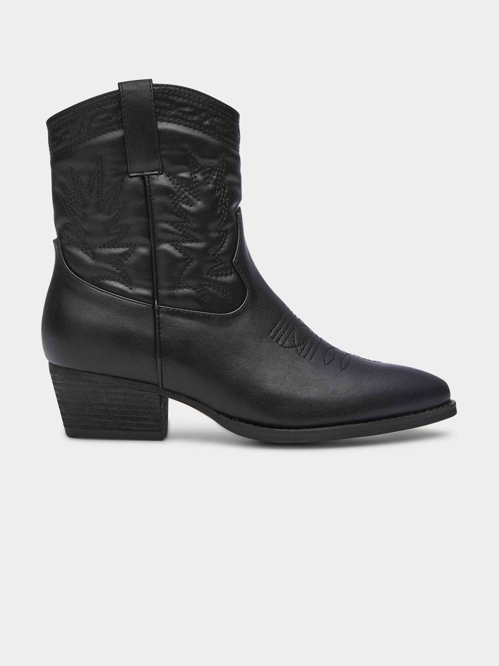 Wilder Cowboy Ankle Boots