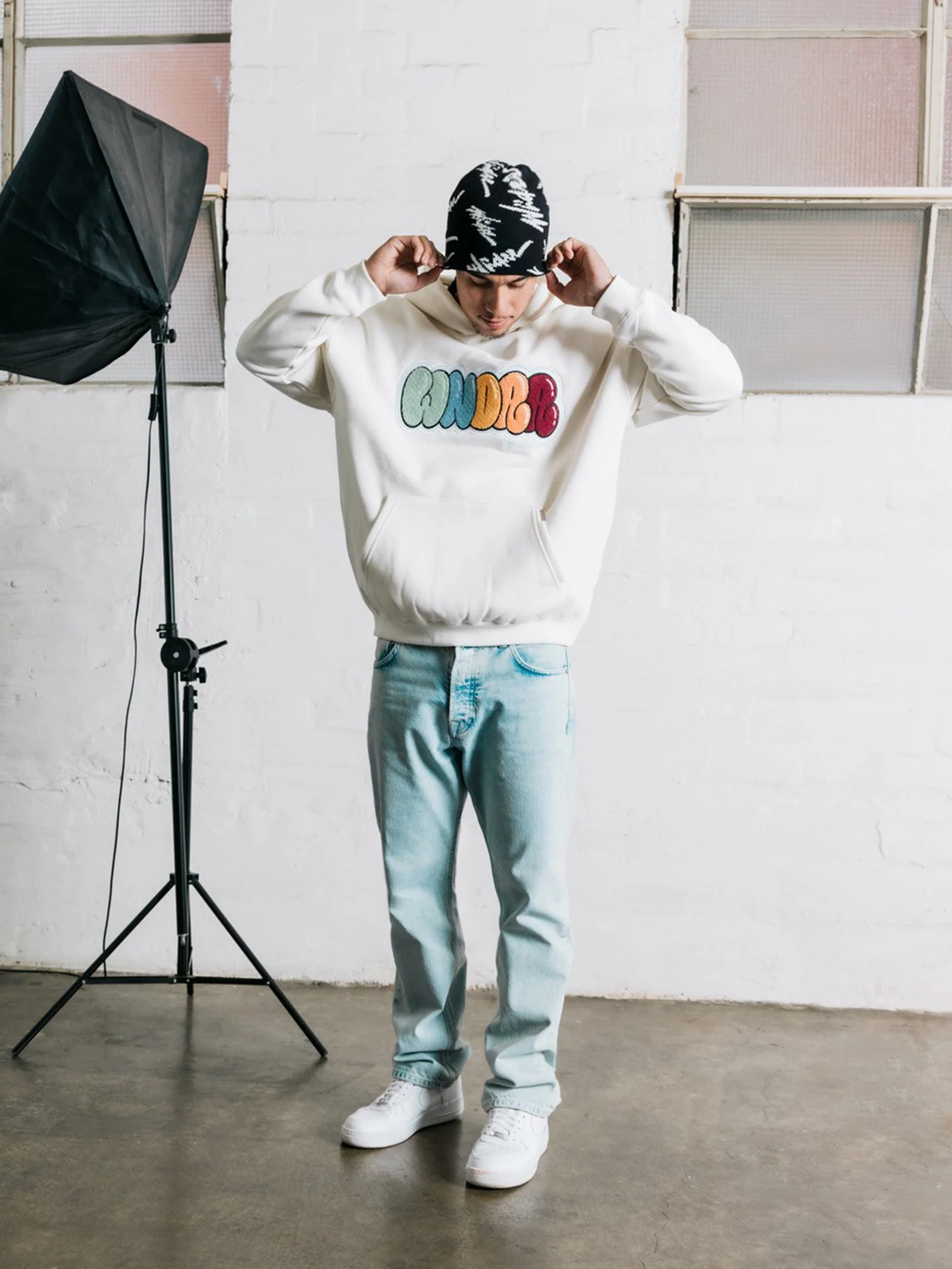 Blissed Hood Sweat - Off White - Image 3