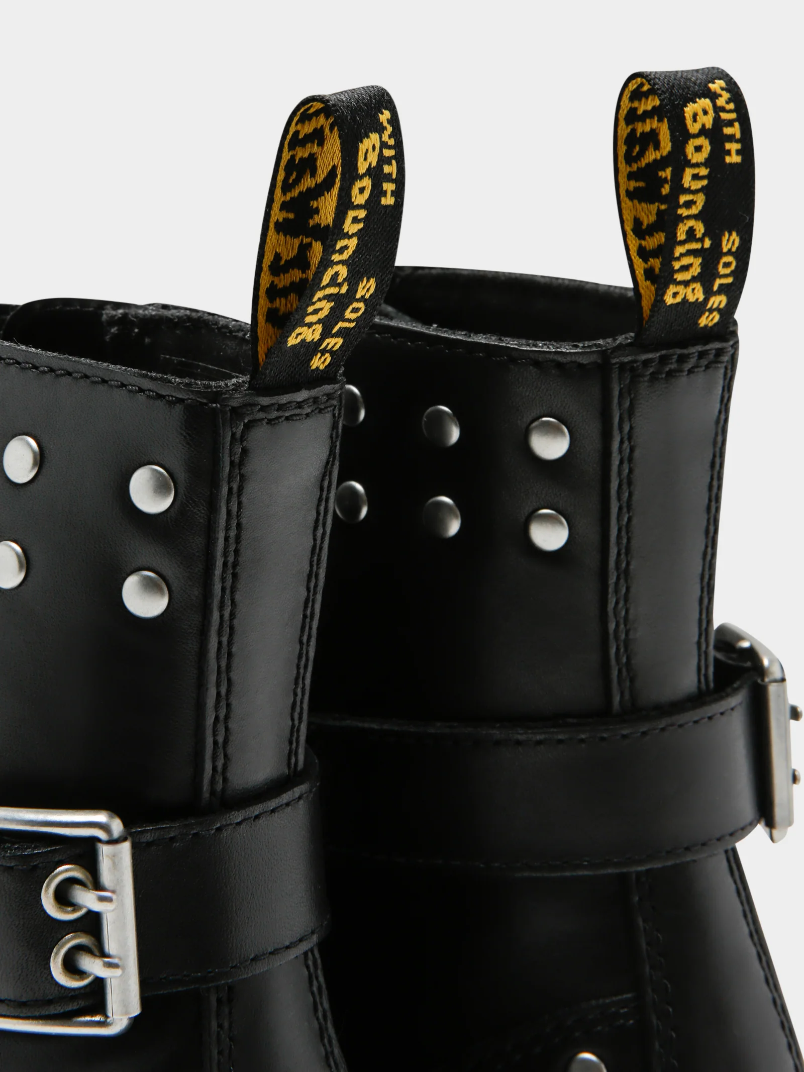 Womens 1460 Pascal Hardware Nappa Leather Boots - Image 3