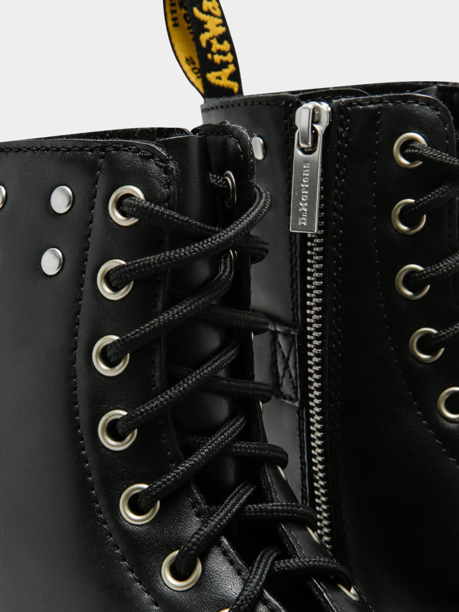 Womens 1460 Pascal Hardware Nappa Leather Boots - Image 4
