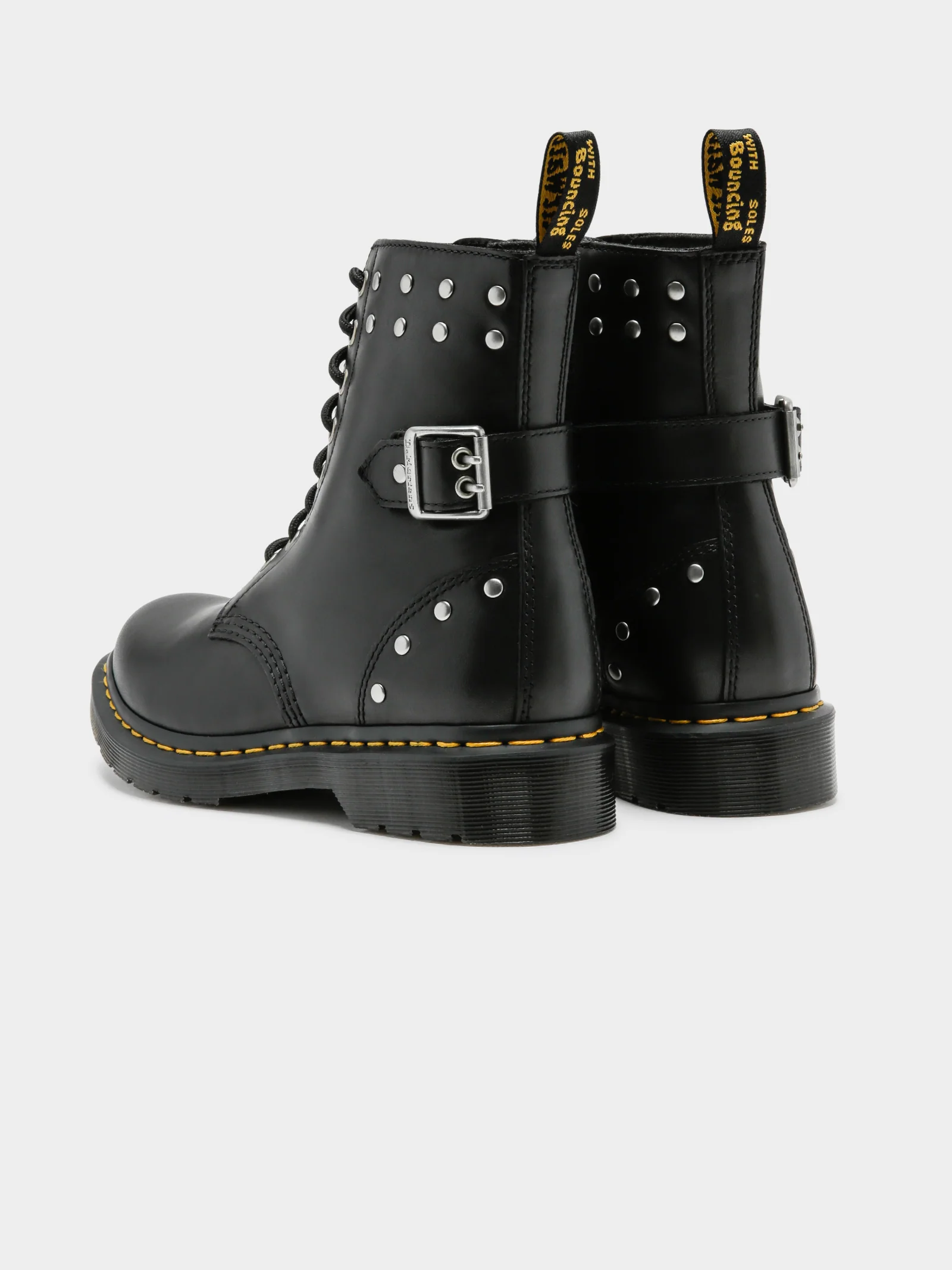 Womens 1460 Pascal Hardware Nappa Leather Boots - Image 8