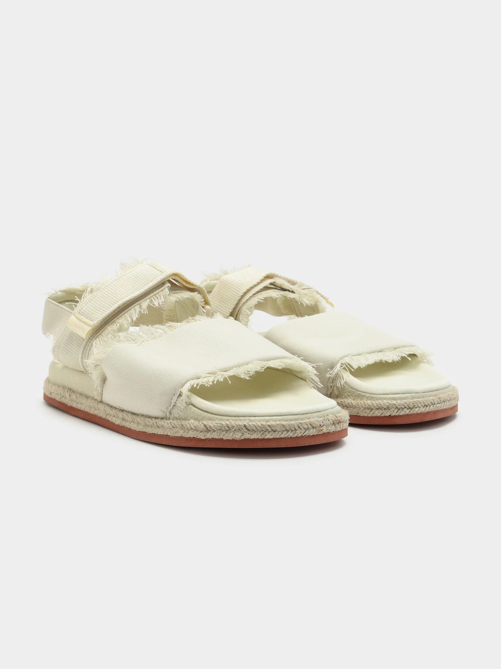 Womens 1911 Organic Fringed Sandal - Image 2