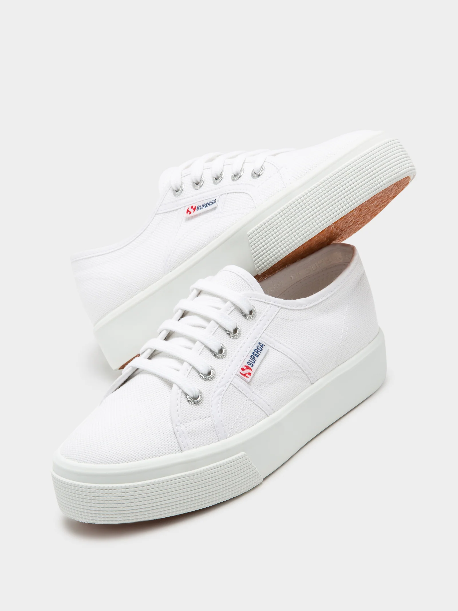 Womens 2730 Cotu Canvas Platform Sneakers - Image 2