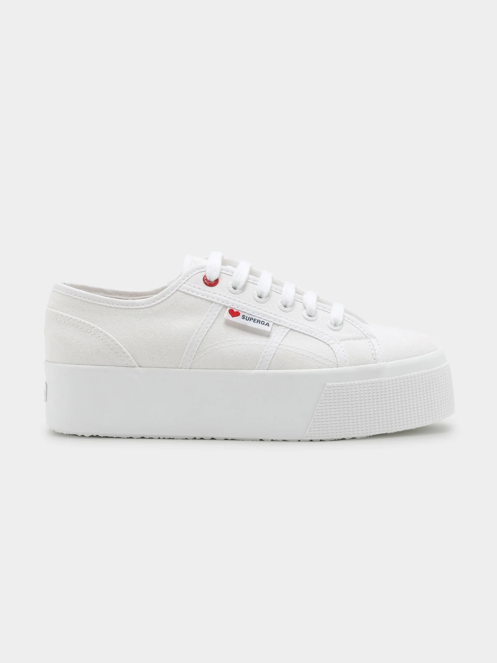 Womens 2790 Midform Canvas Little Hearts Embroidery Sneakers