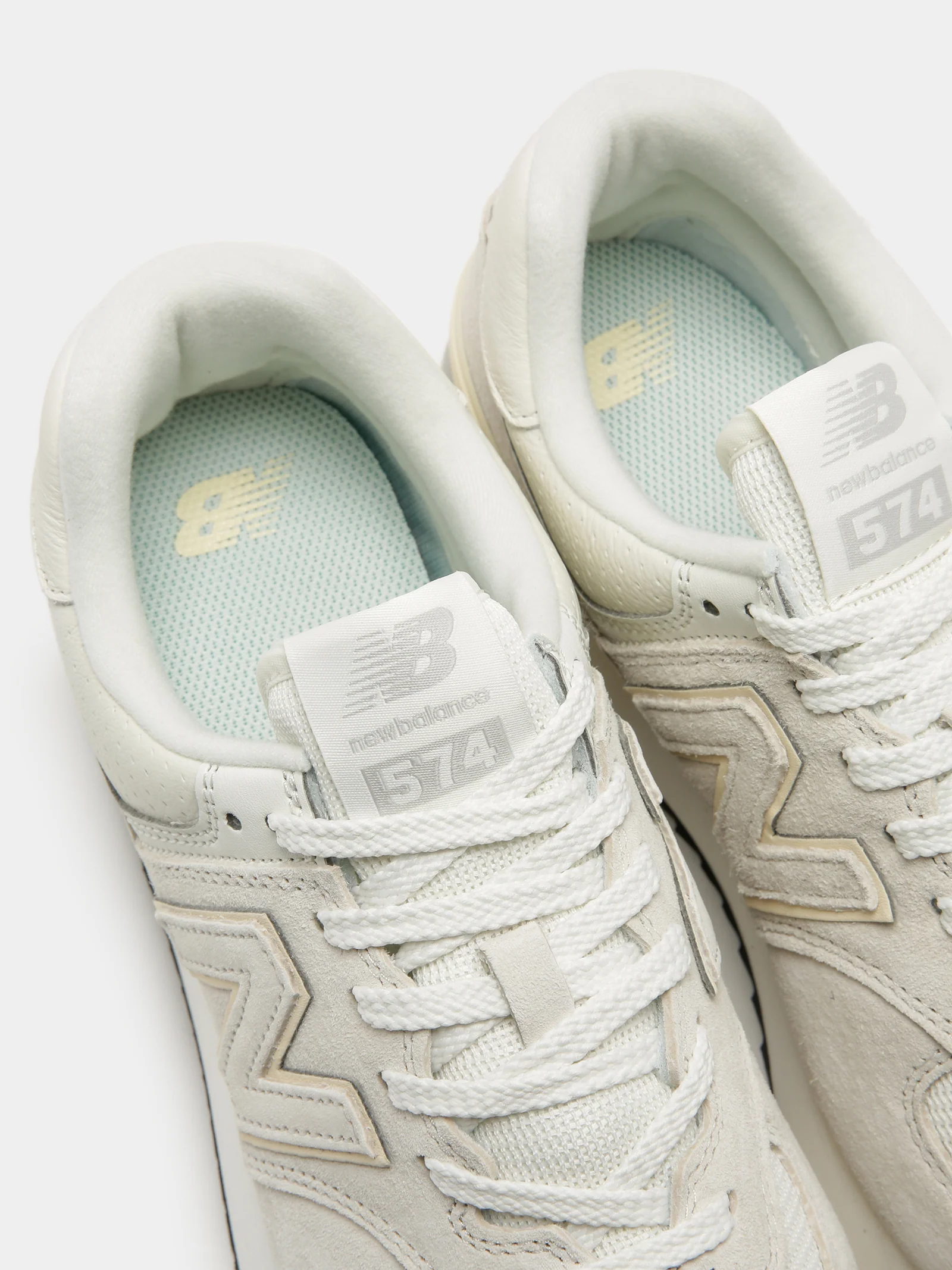 Womens 574 Platform Sneakers - Image 3