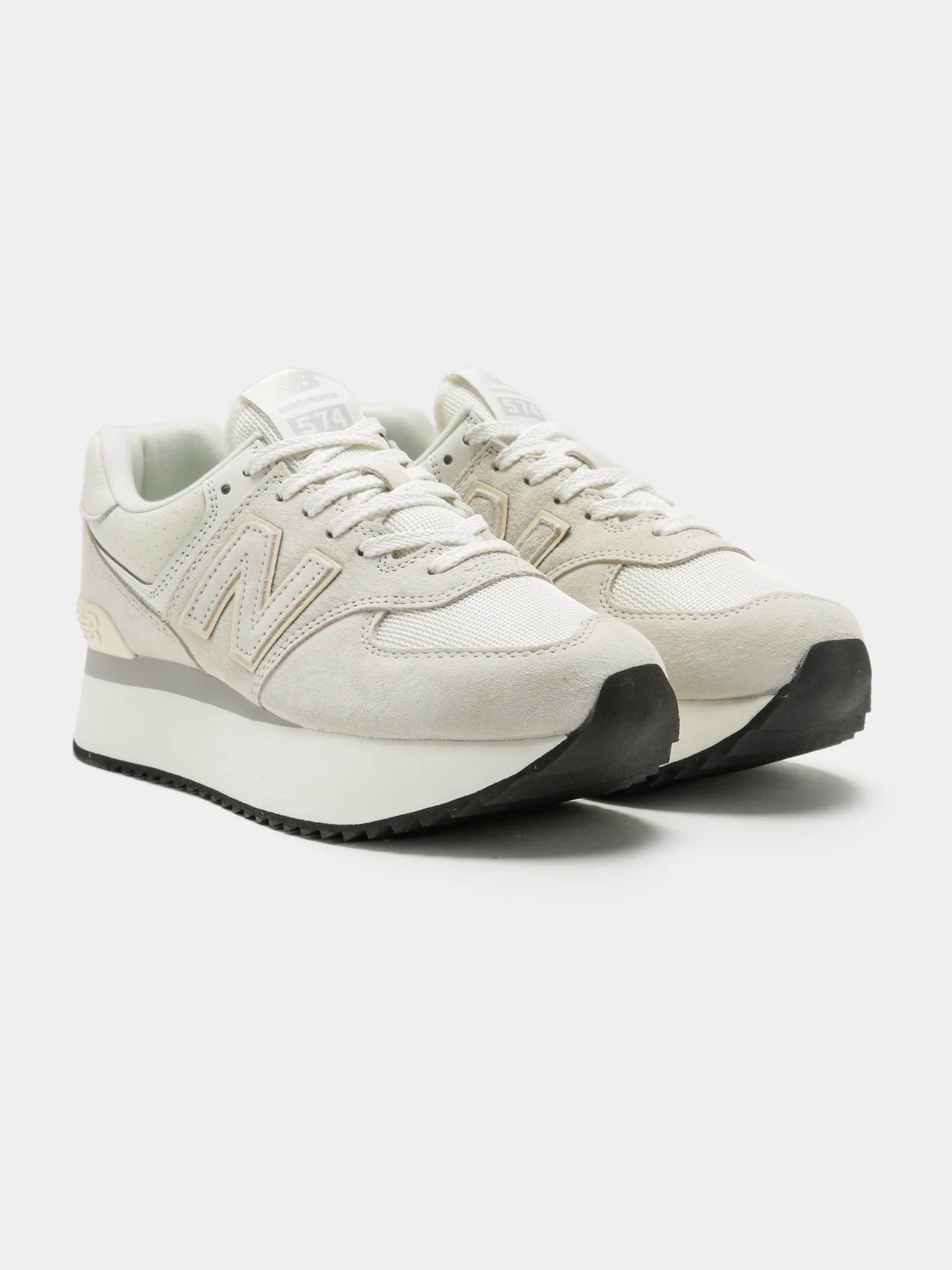 Womens 574 Platform Sneakers - Image 6