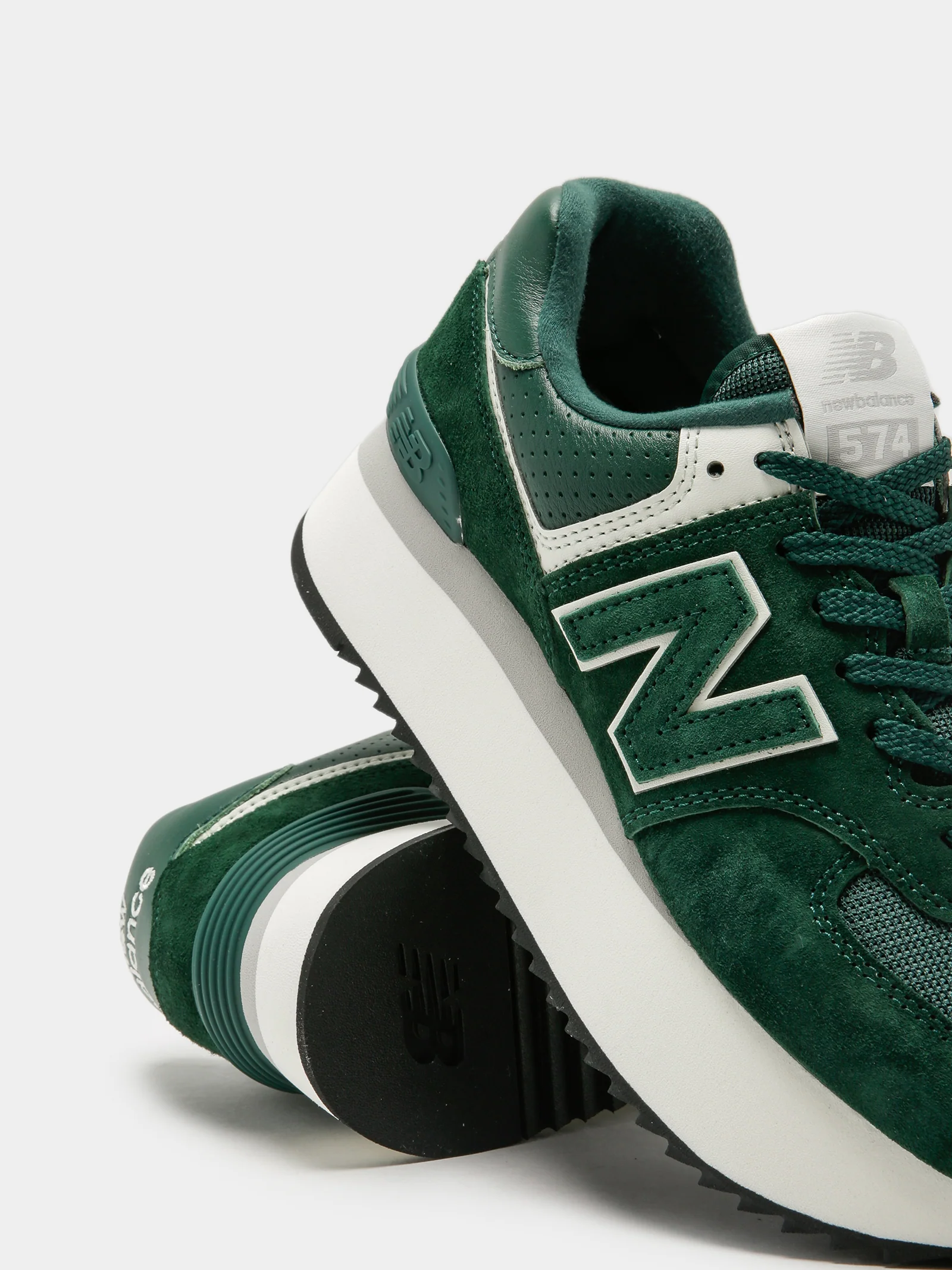 Womens 574 Platform Sneakers - Image 5