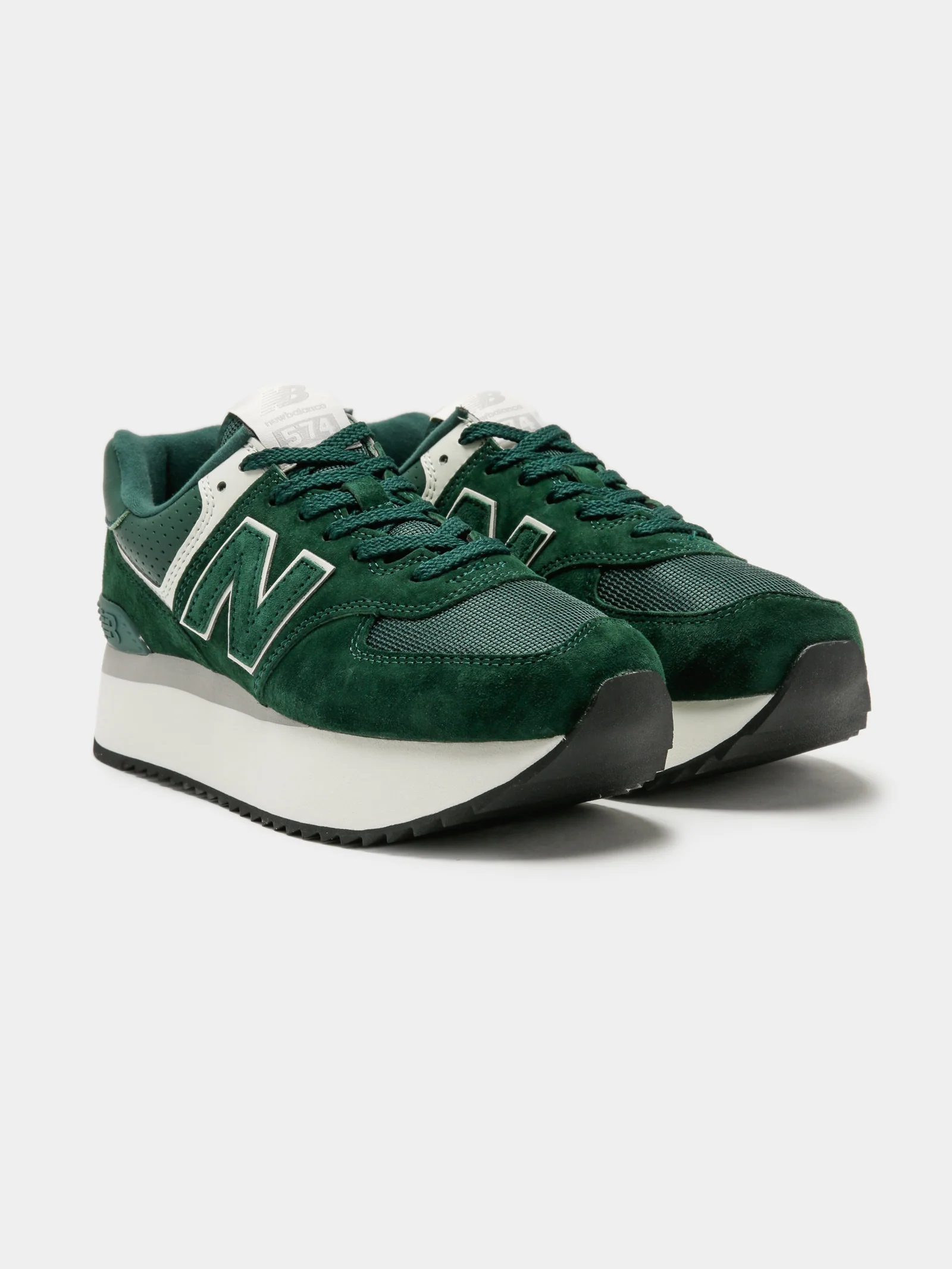 Womens 574 Platform Sneakers - Image 6
