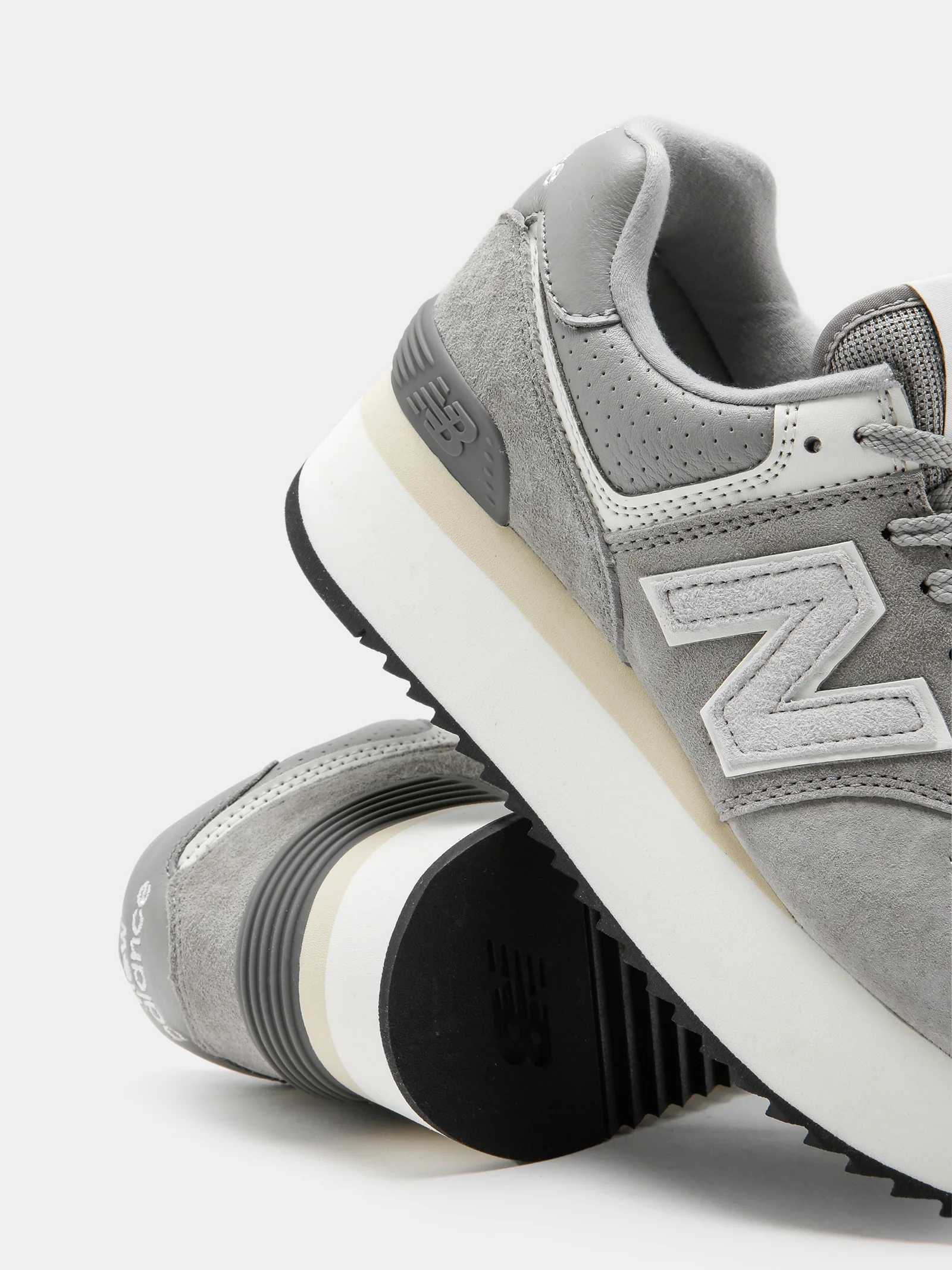Womens 574 Platform Sneakers - Image 5