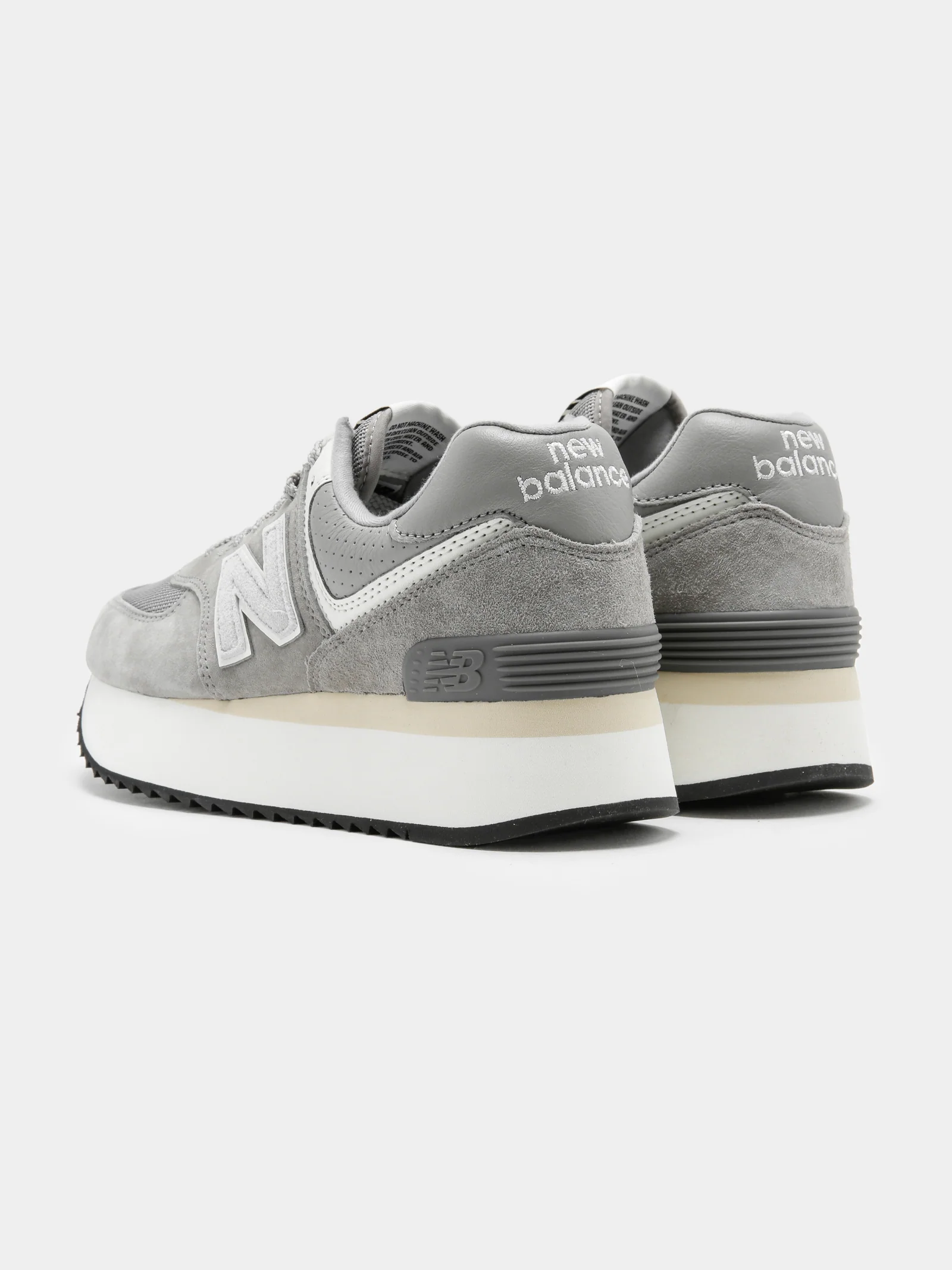 Womens 574 Platform Sneakers - Image 6