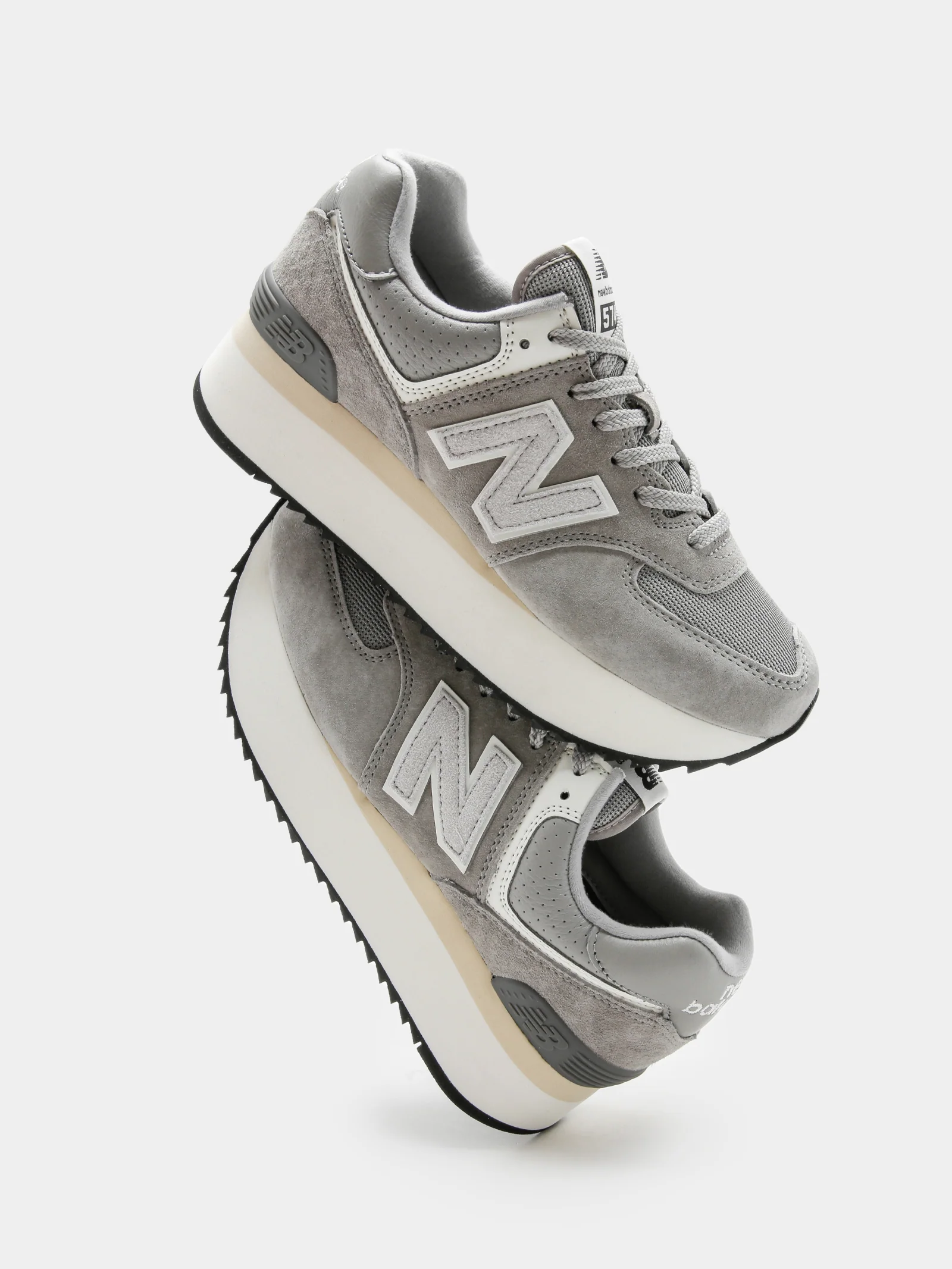 Womens 574 Platform Sneakers - Image 8