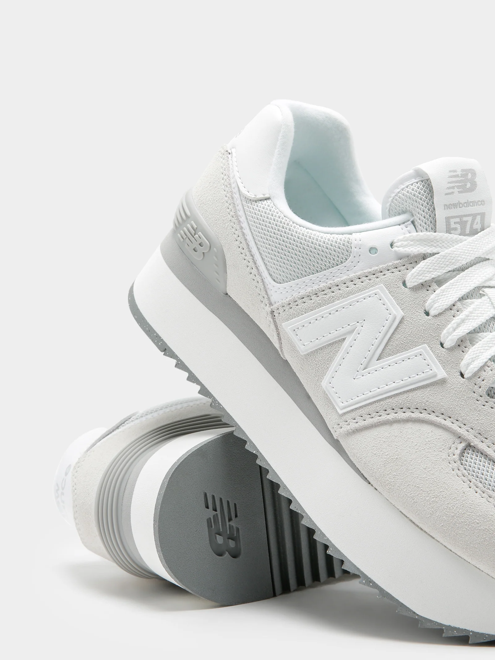 Womens 574+ Reflection Sneakers - Image 5