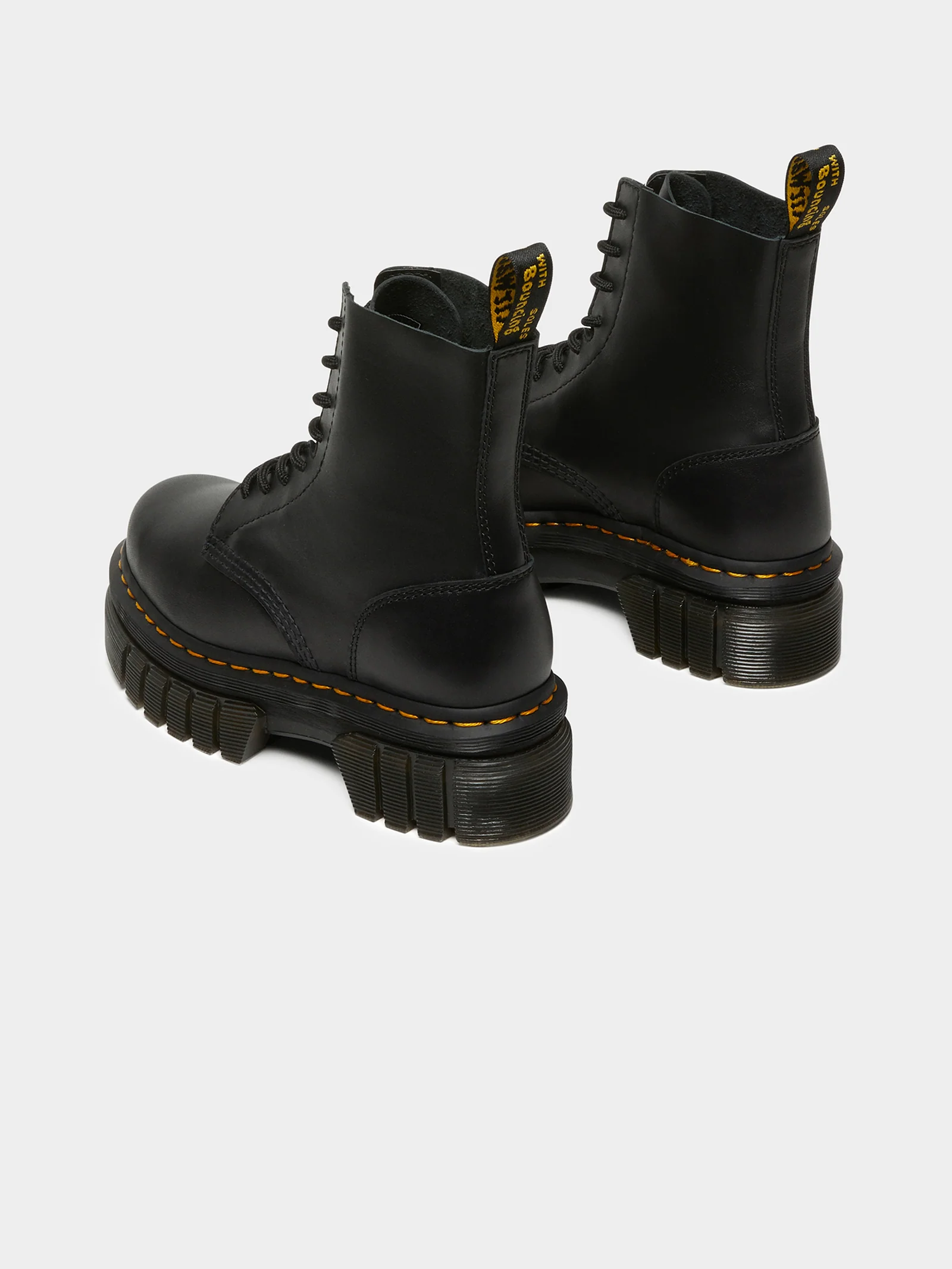 Womens Audrick 8 Eye Platform Boots - Image 8
