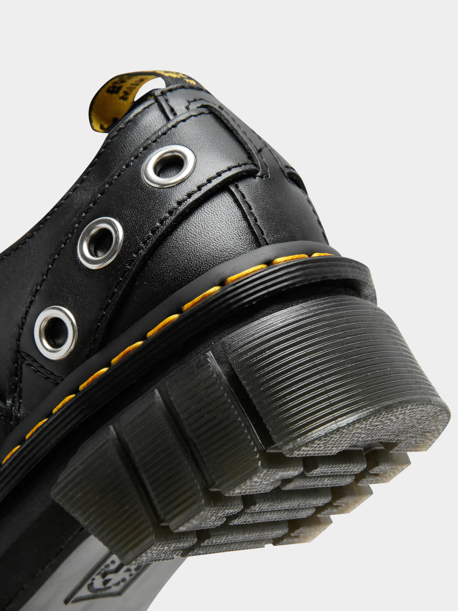 Womens Audrick Hardware Leather Platform Shoes - Image 3