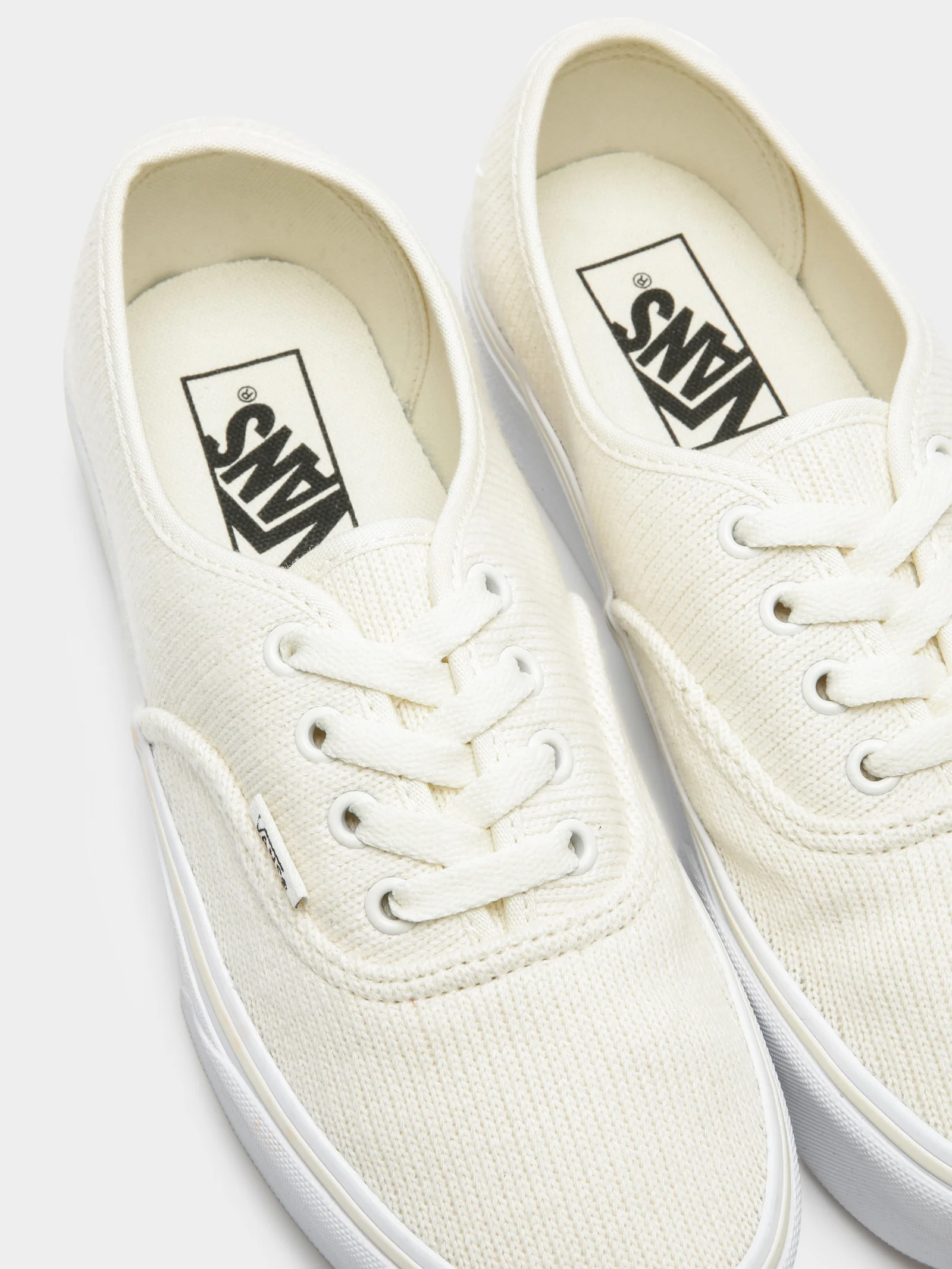 Womens Authentic Rib Knit Stackform Platform Sneakers - Image 5