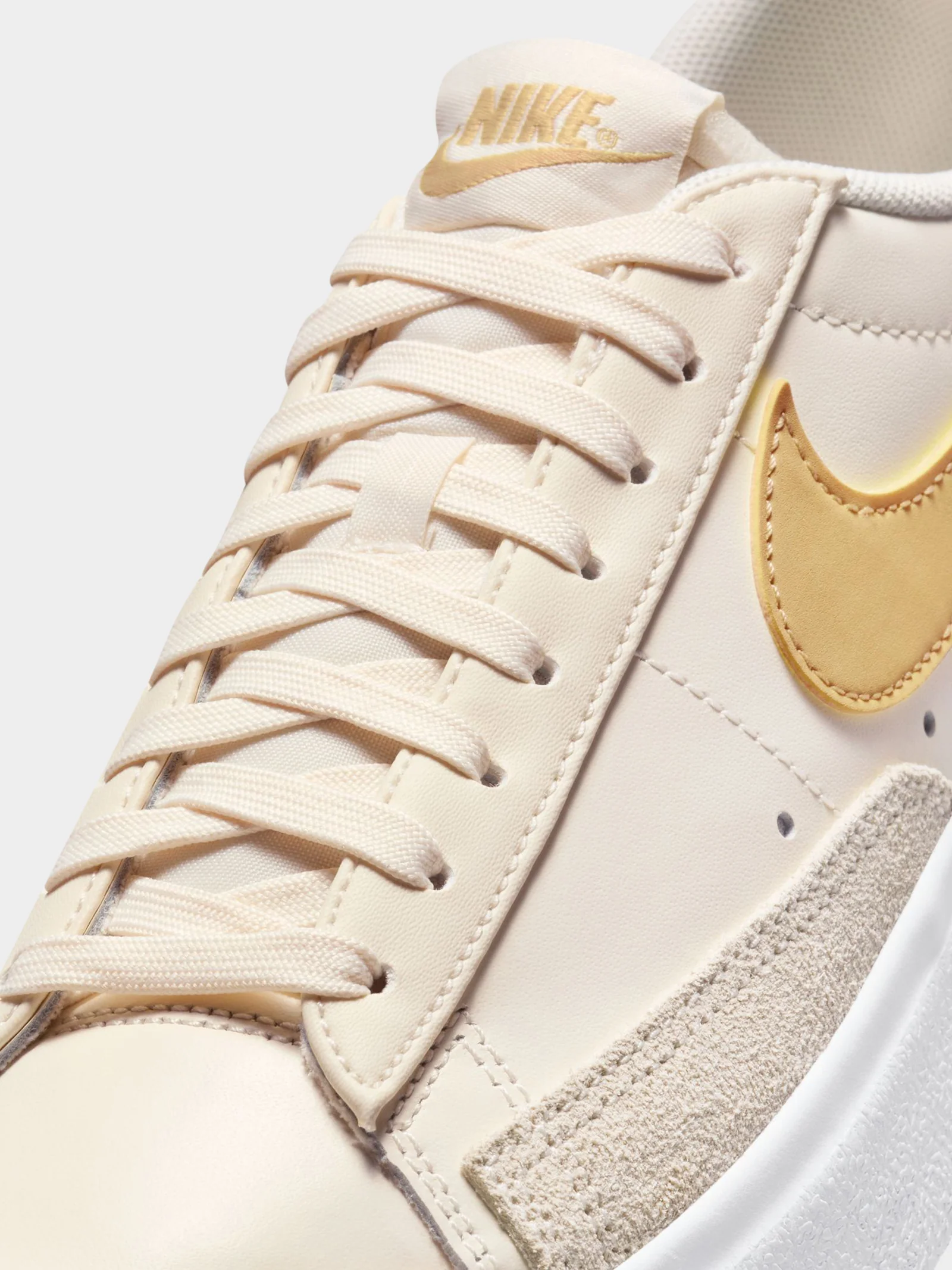 Womens Blazer Low Platform Sneakers - Image 4