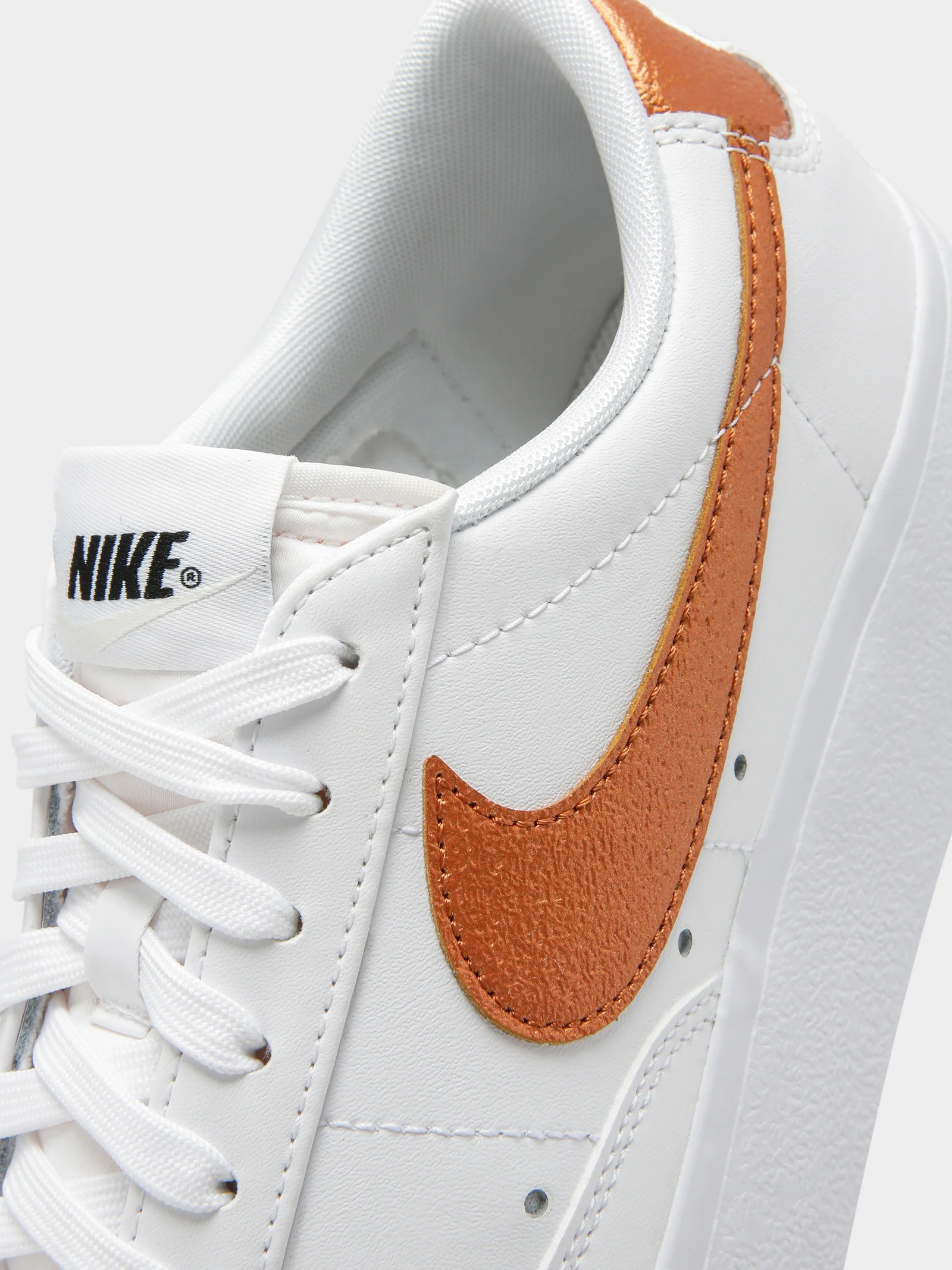 Womens Blazer Low Platform Sneakers - Image 4