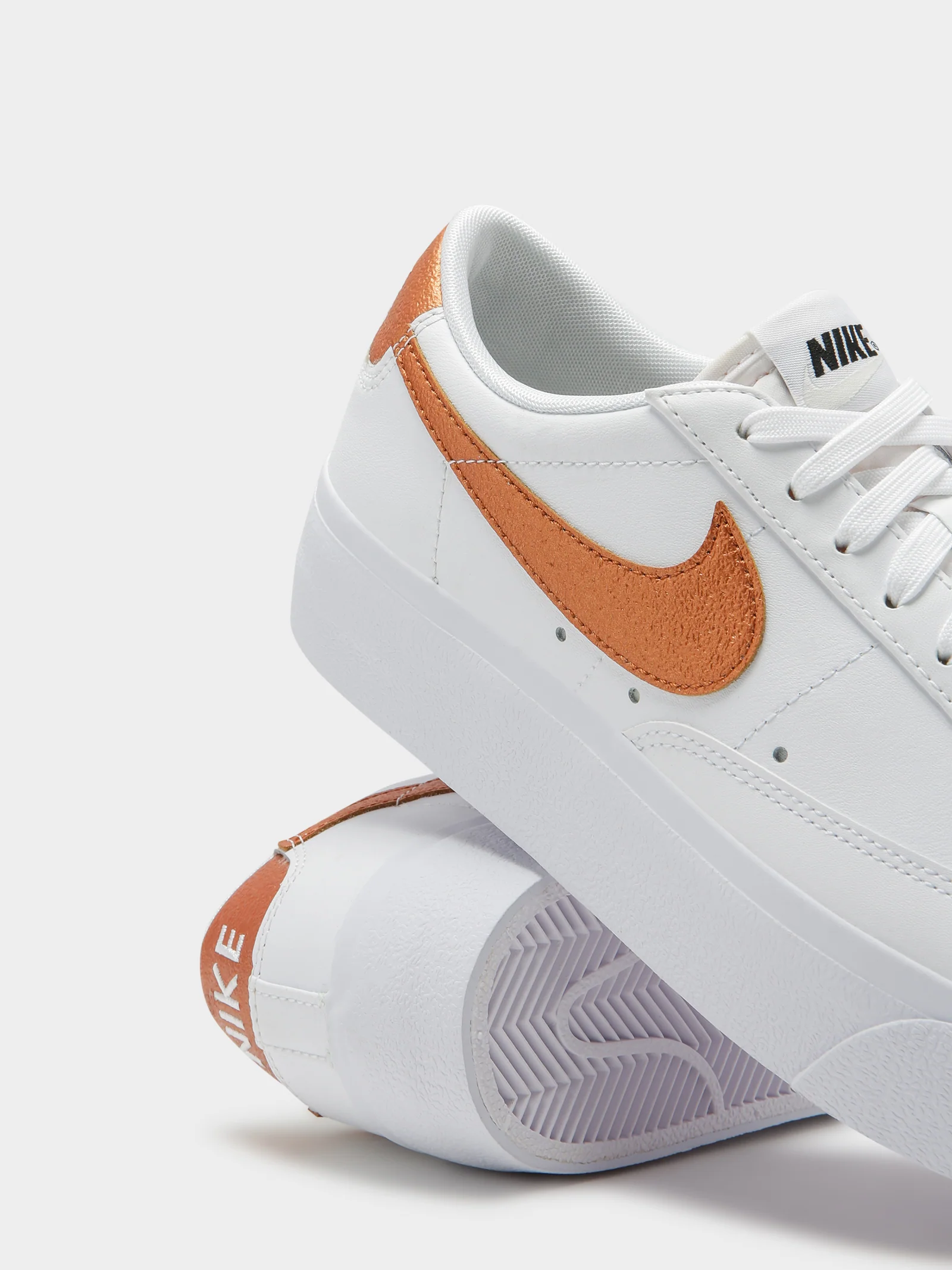 Womens Blazer Low Platform Sneakers - Image 5
