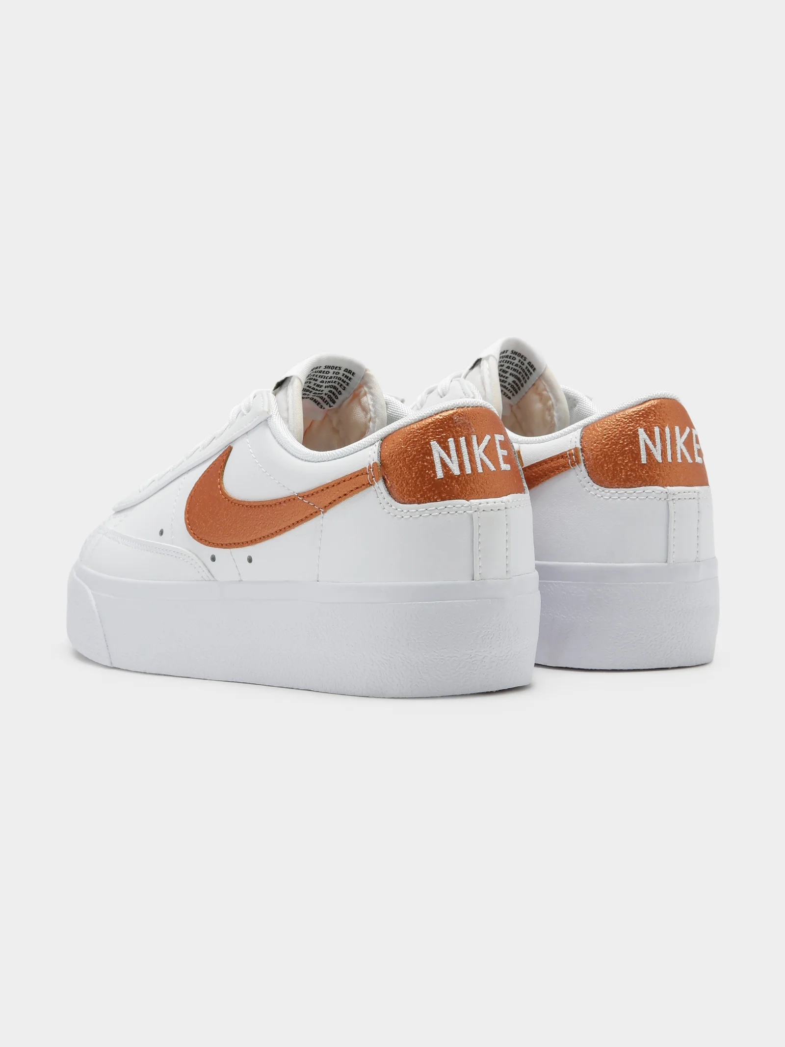 Womens Blazer Low Platform Sneakers - Image 7