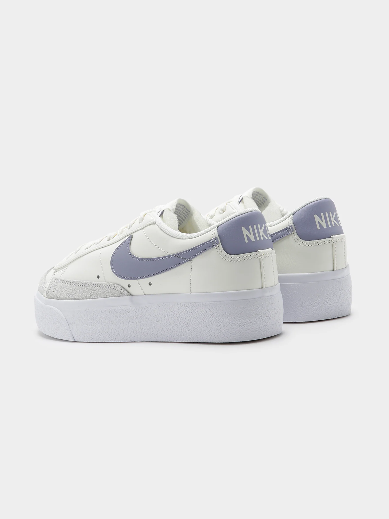 Womens Blazer Low Platform Sneakers - Image 7