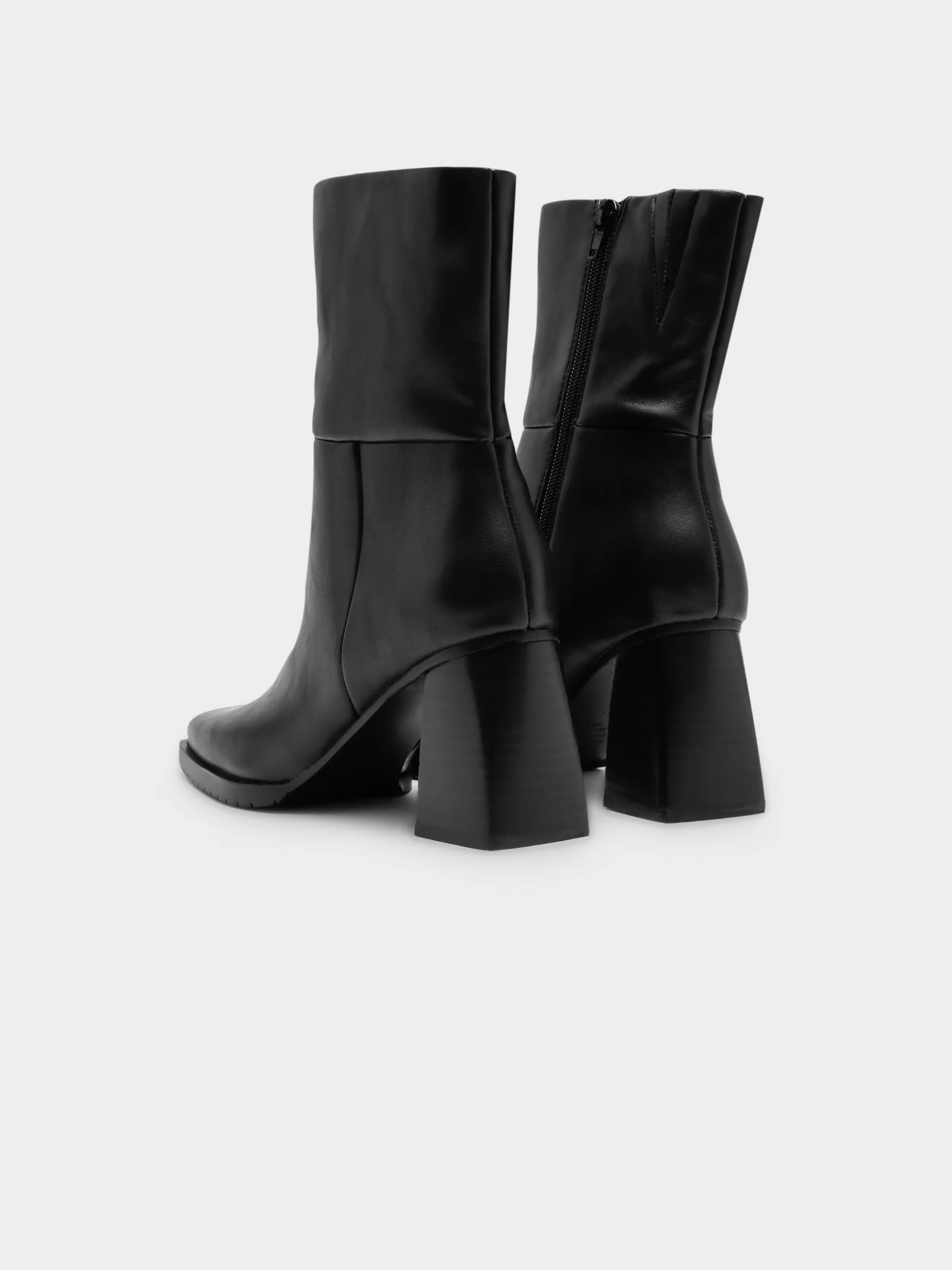 Womens Camelia Heeled Ankle Boots - Image 5