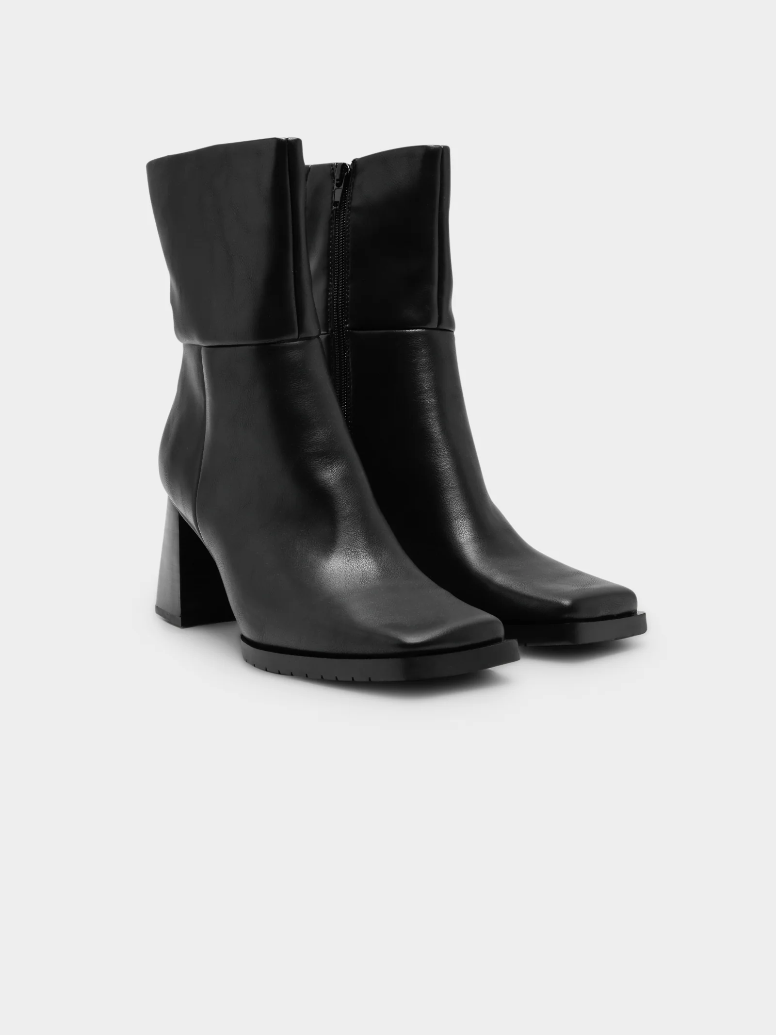 Womens Camelia Heeled Ankle Boots - Image 7