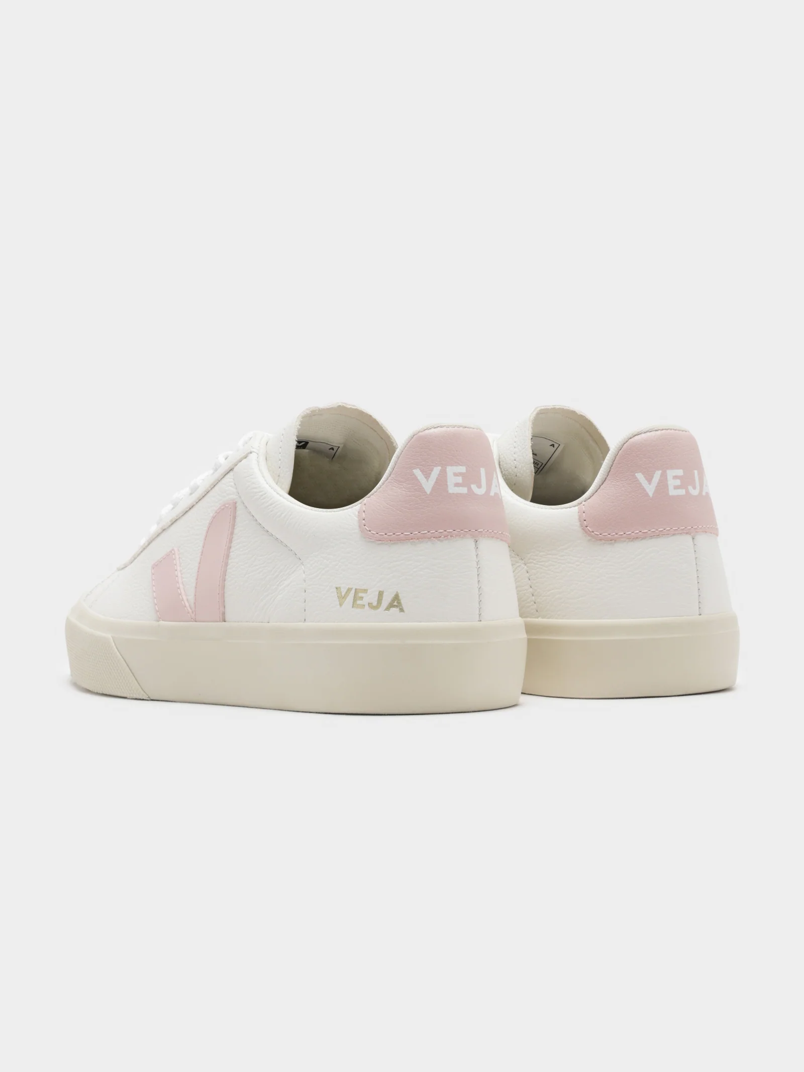 Womens Campo Leather Sneakers - Image 7