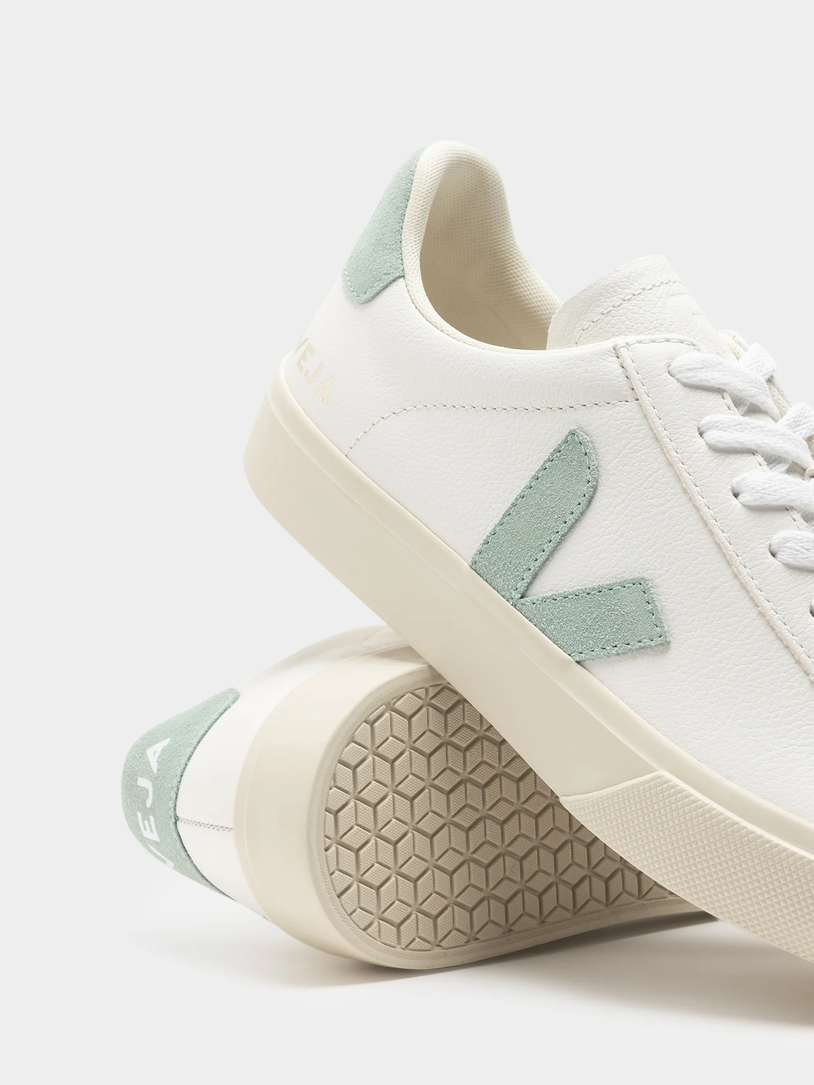 Womens Campo Leather Suede Sneaker - Image 5