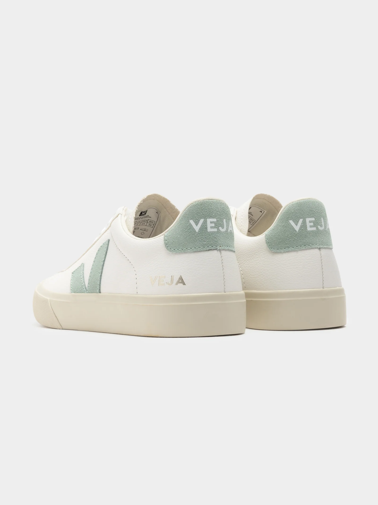 Womens Campo Leather Suede Sneaker - Image 6